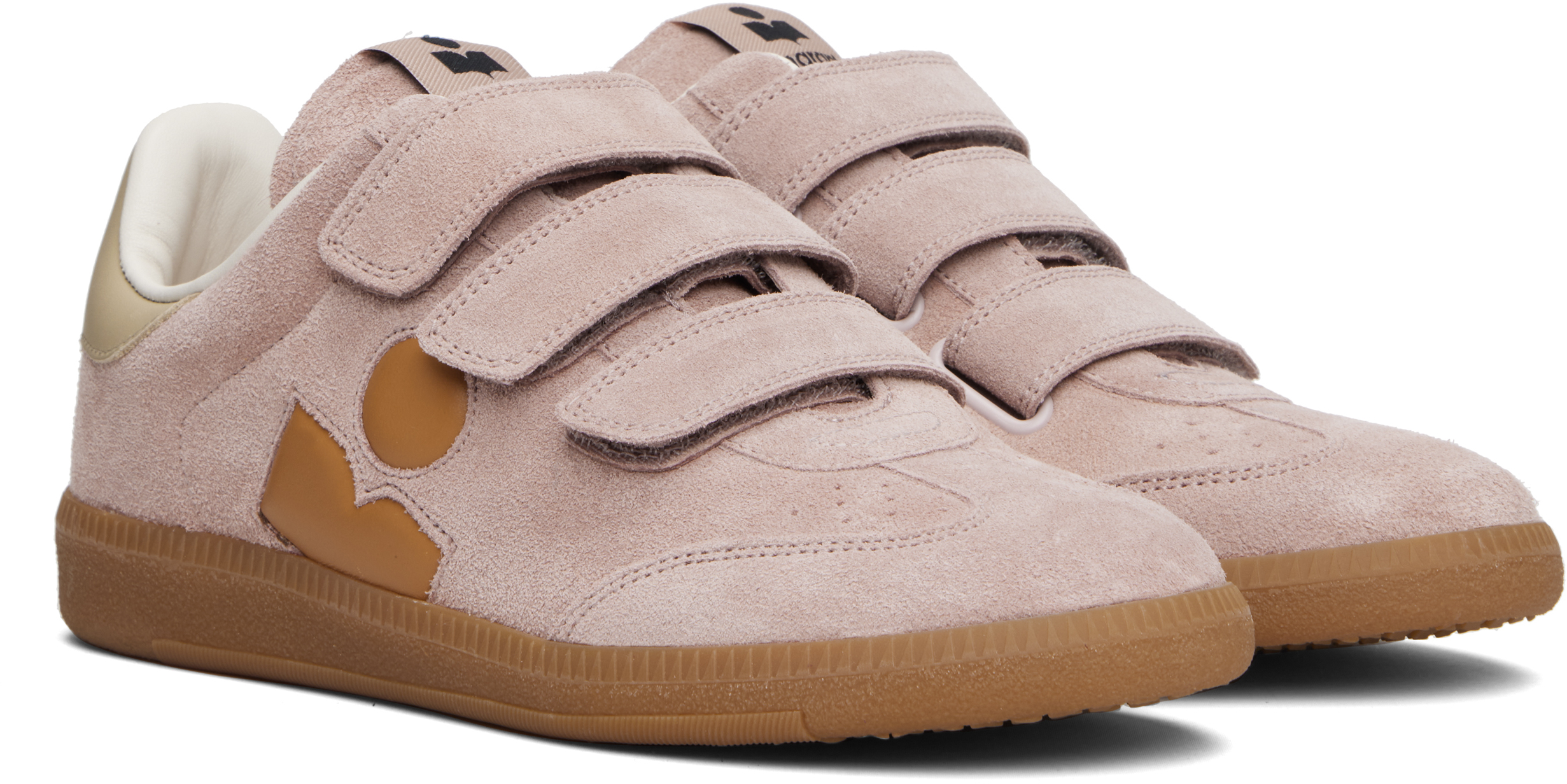 Isabel Marant Pink Beth Sneakers In Multi