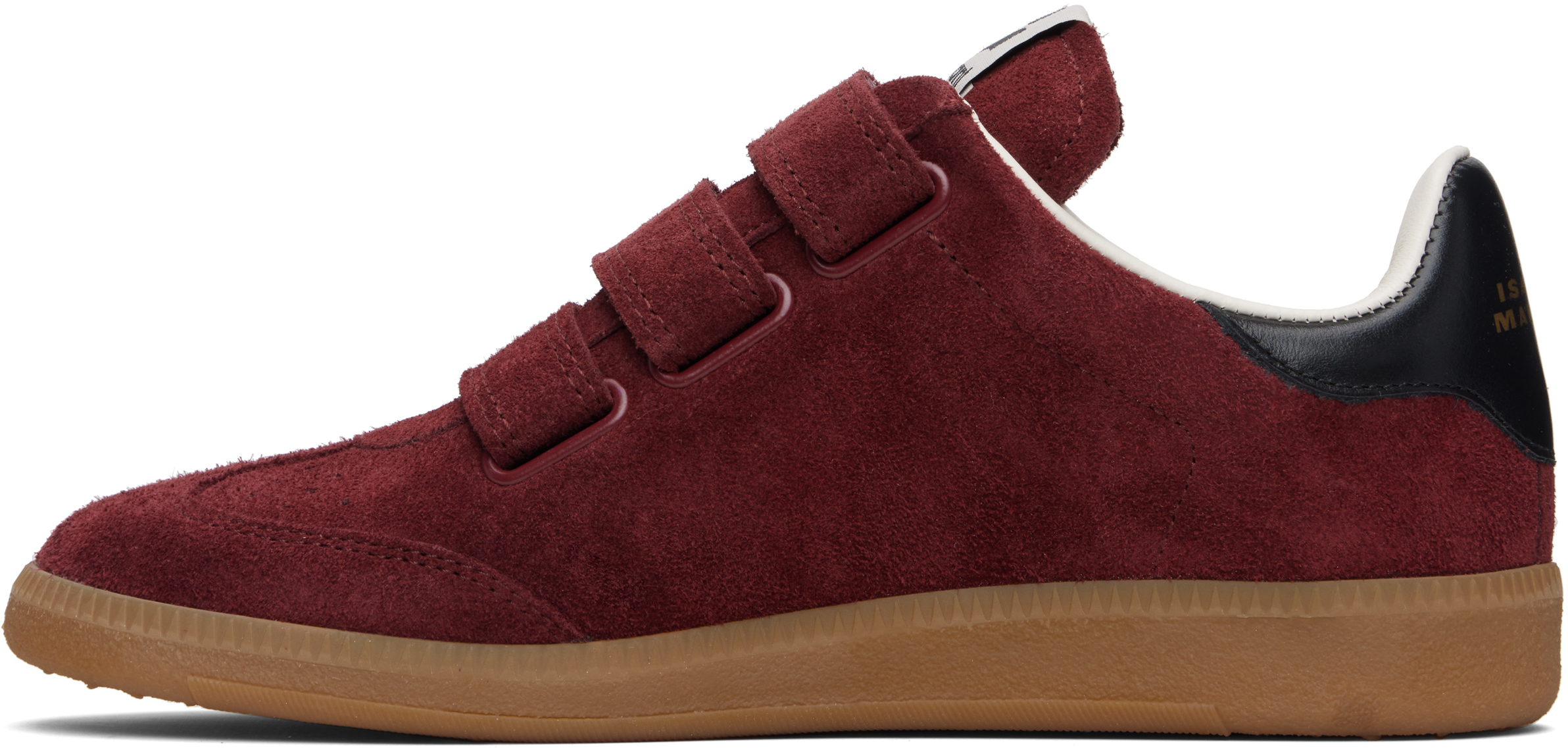 Isabel Marant Burgundy Beth Sneakers In Burgundy