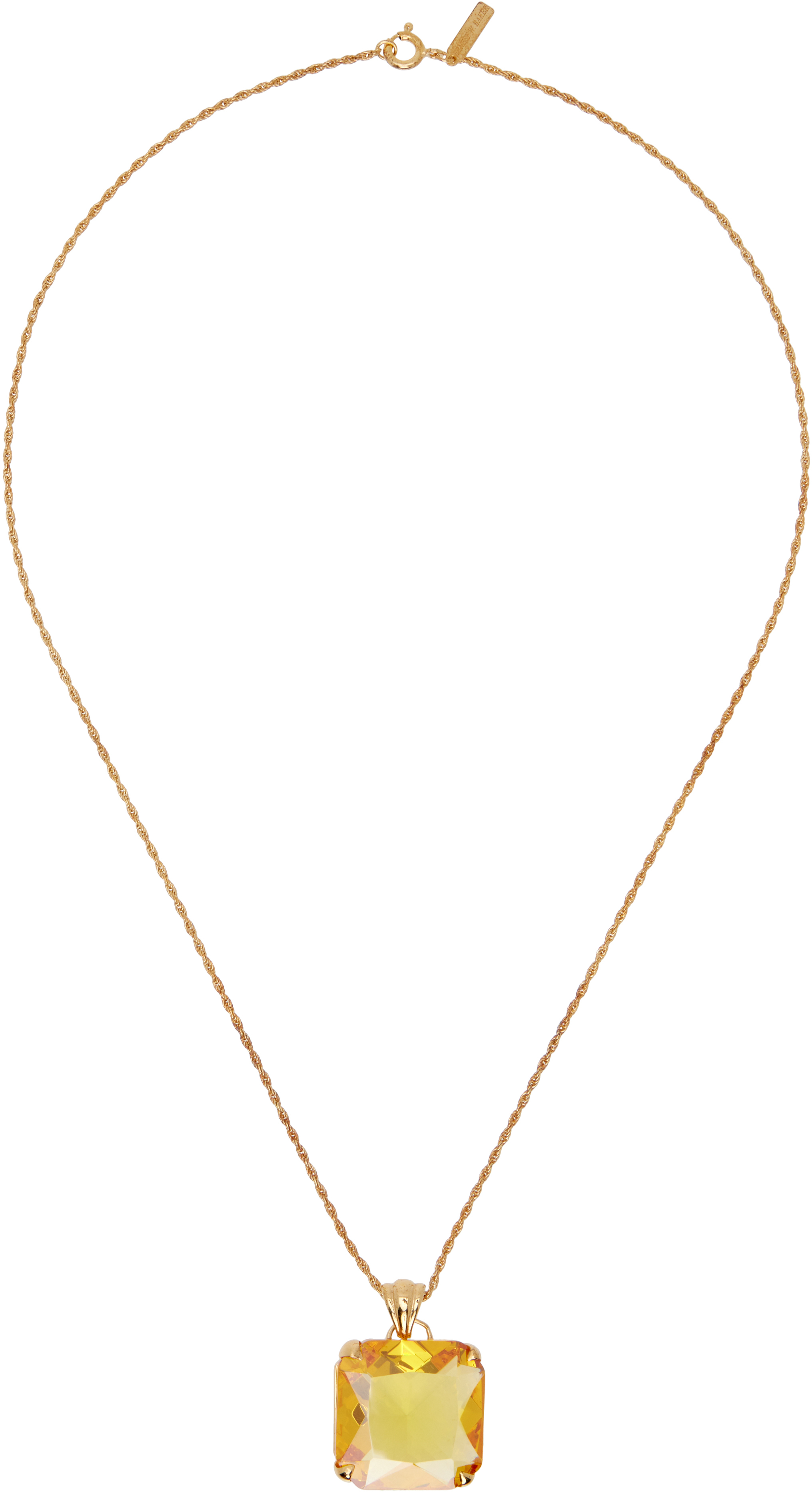 Ernest W Baker Large Stone Necklace