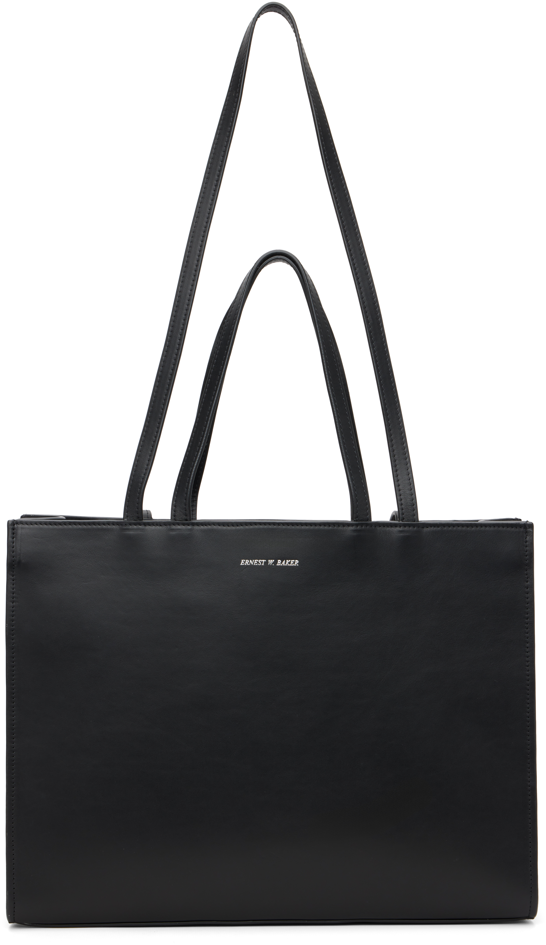 Ernest W Baker Black Present Tote In Black