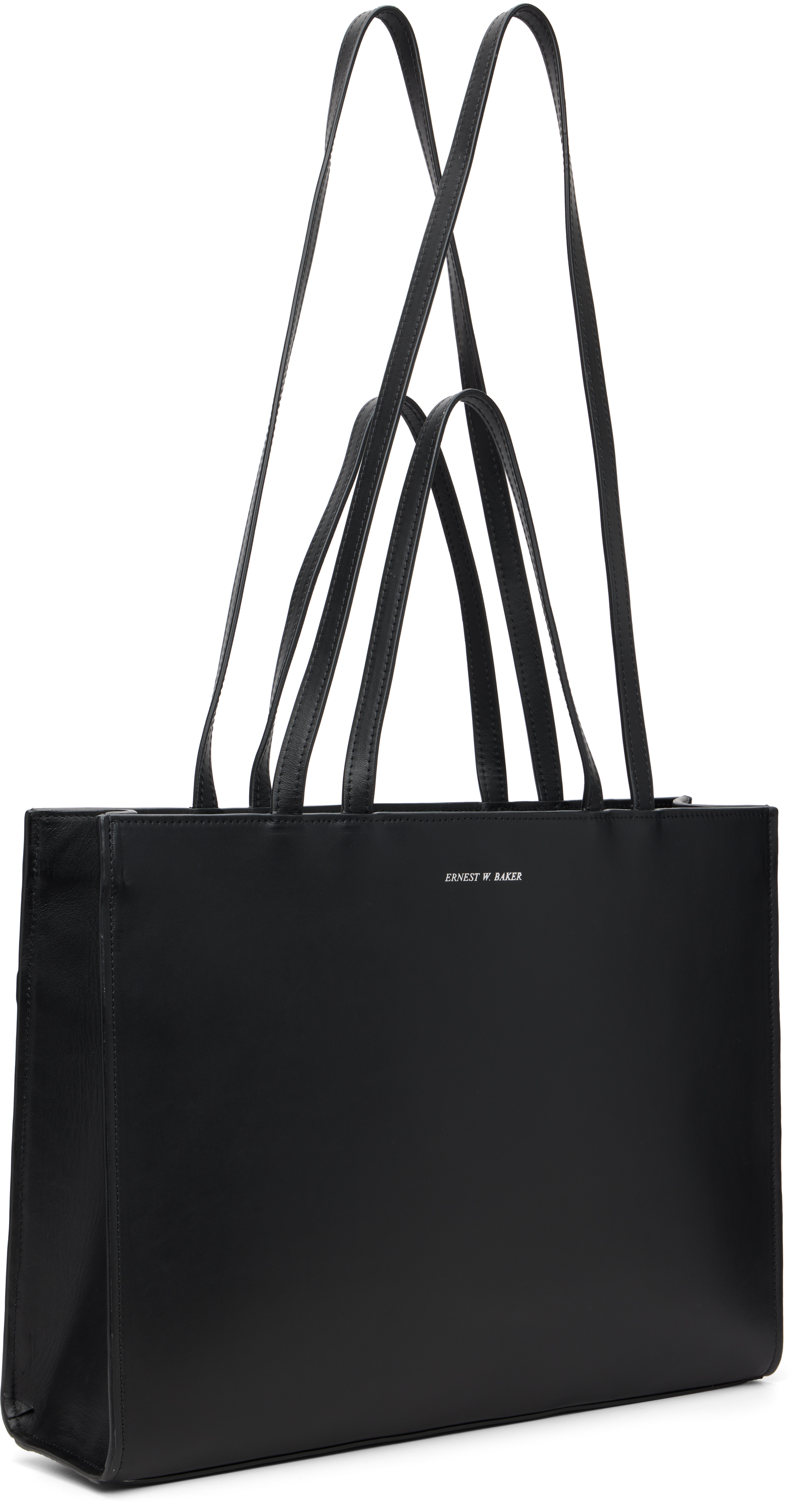 Ernest W Baker Black Present Tote In Black