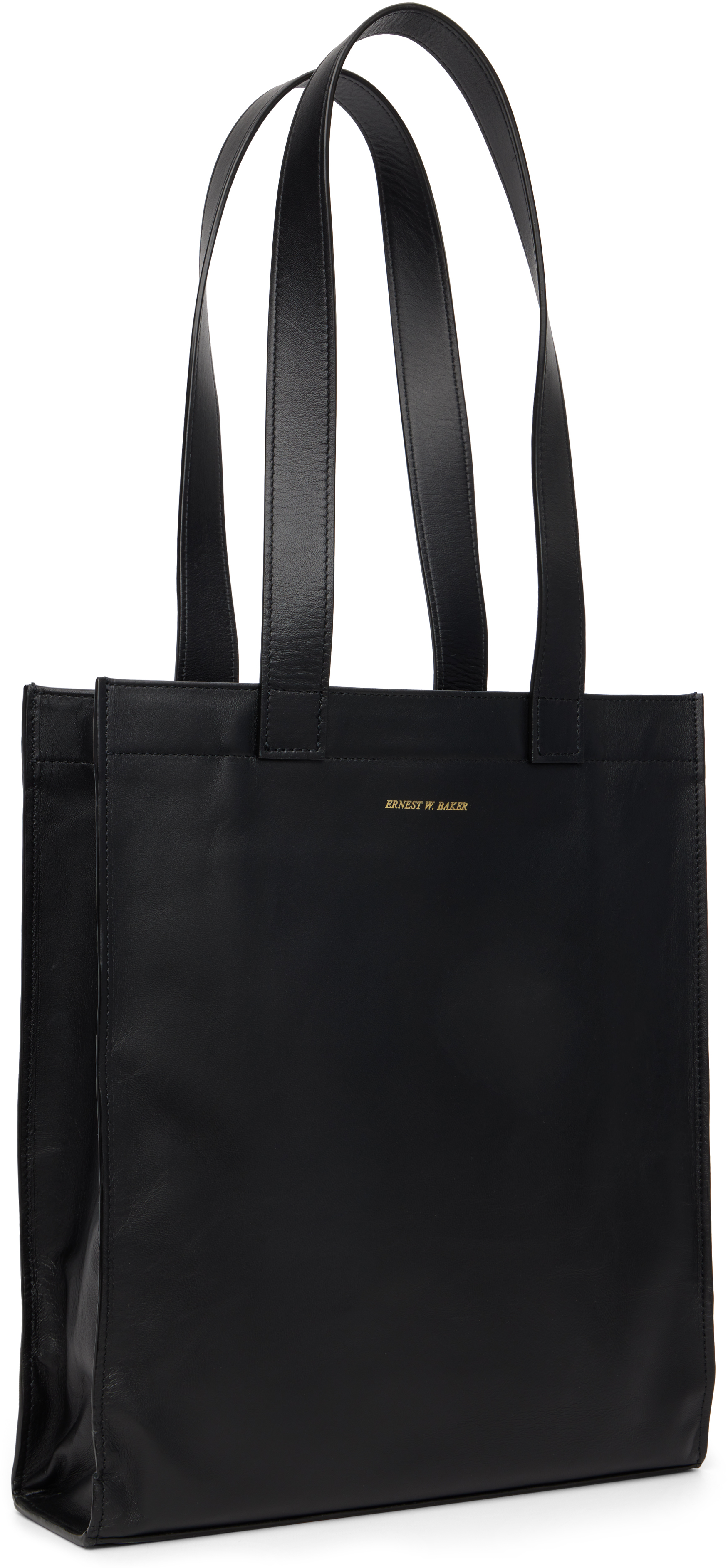 Ernest W Baker Black Rose Print Tote