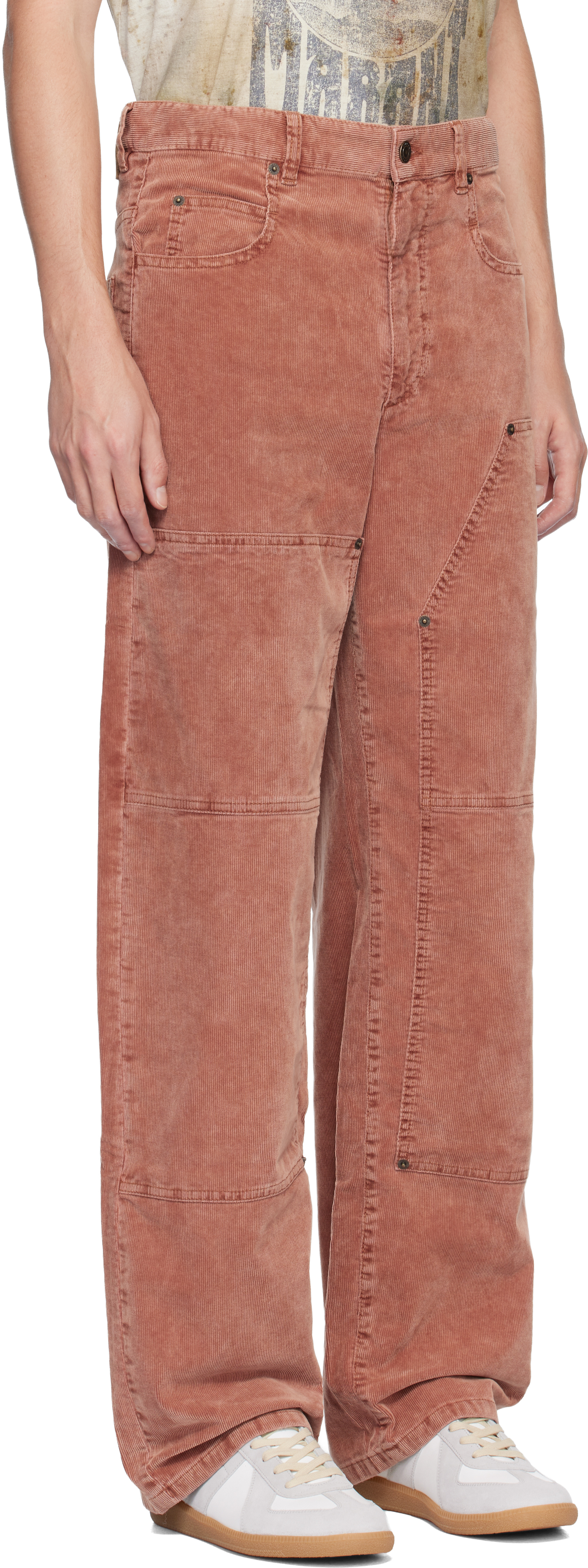 Isabel Marant Lorson Pants In Pink