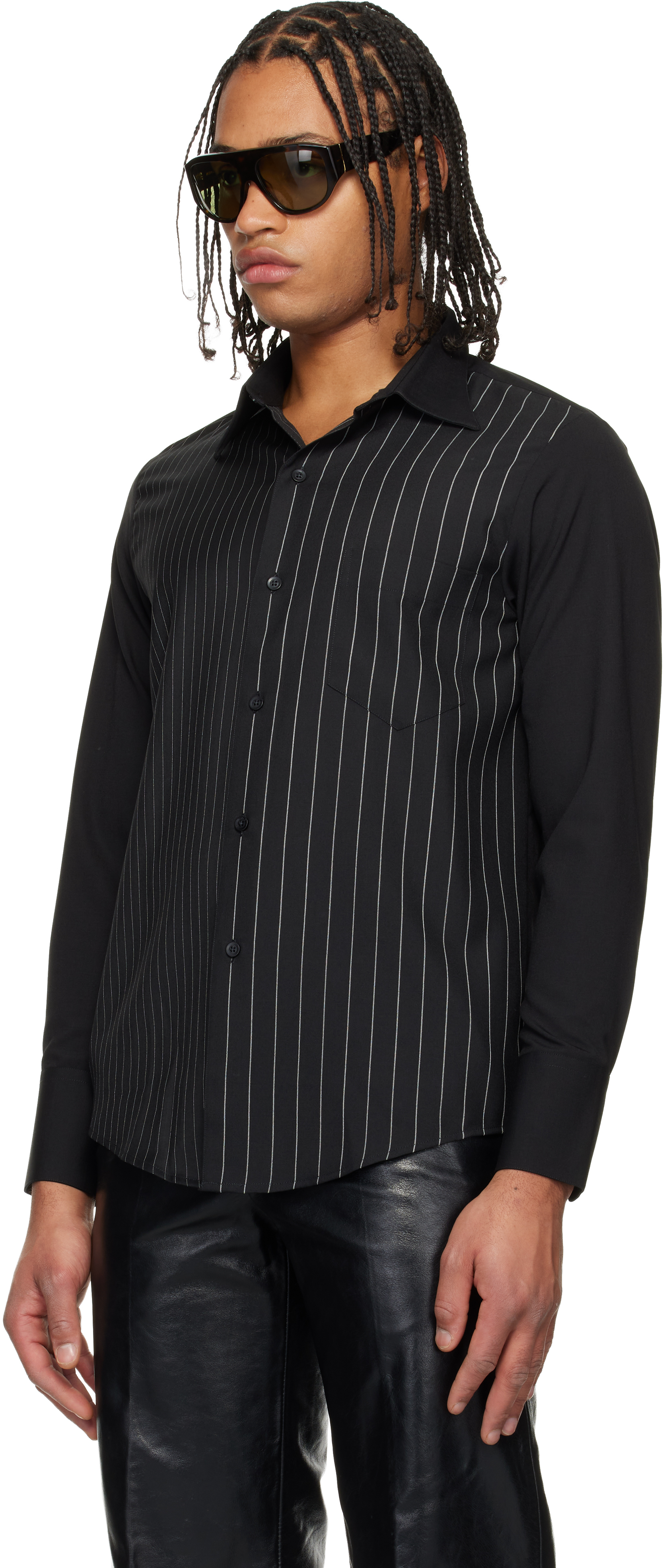 Ernest W Baker Black Classic Shirt In Black