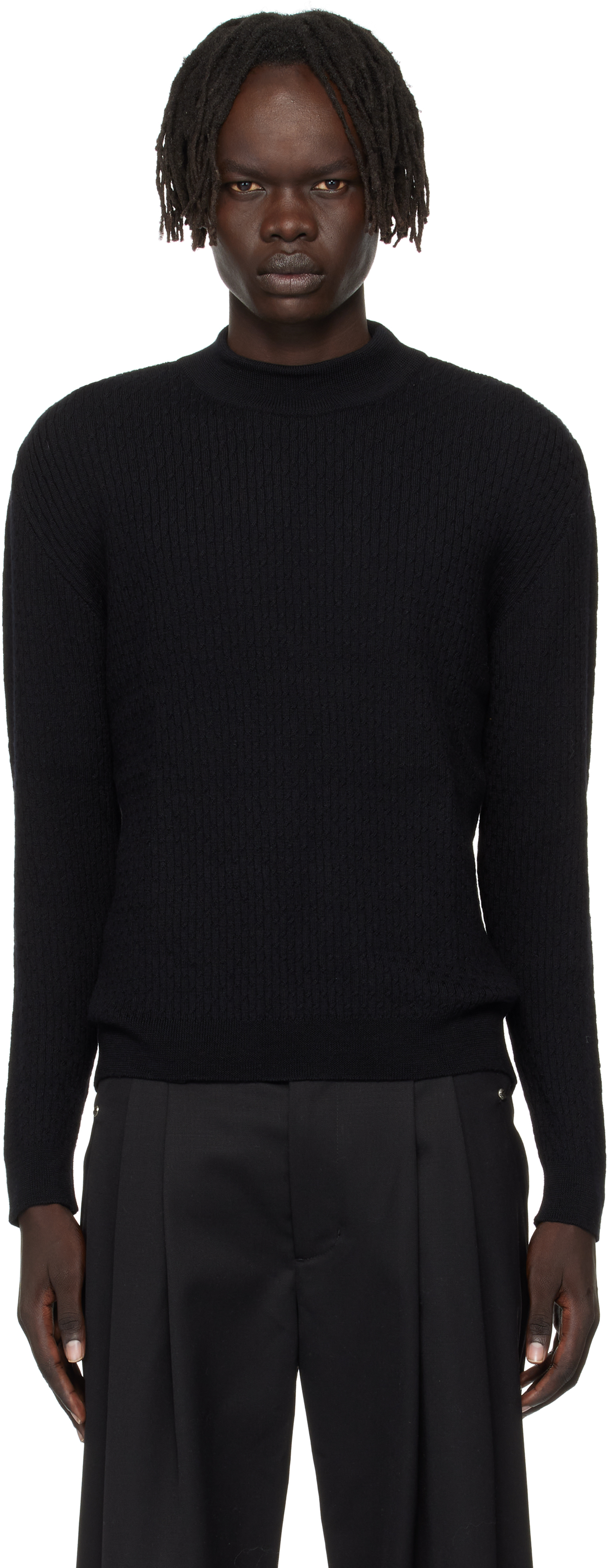 ERNEST W. BAKER ジップニット サイズ50 美品 ERNEST W. BAKER ジップアップニット Lサイズ 50 オレンジ