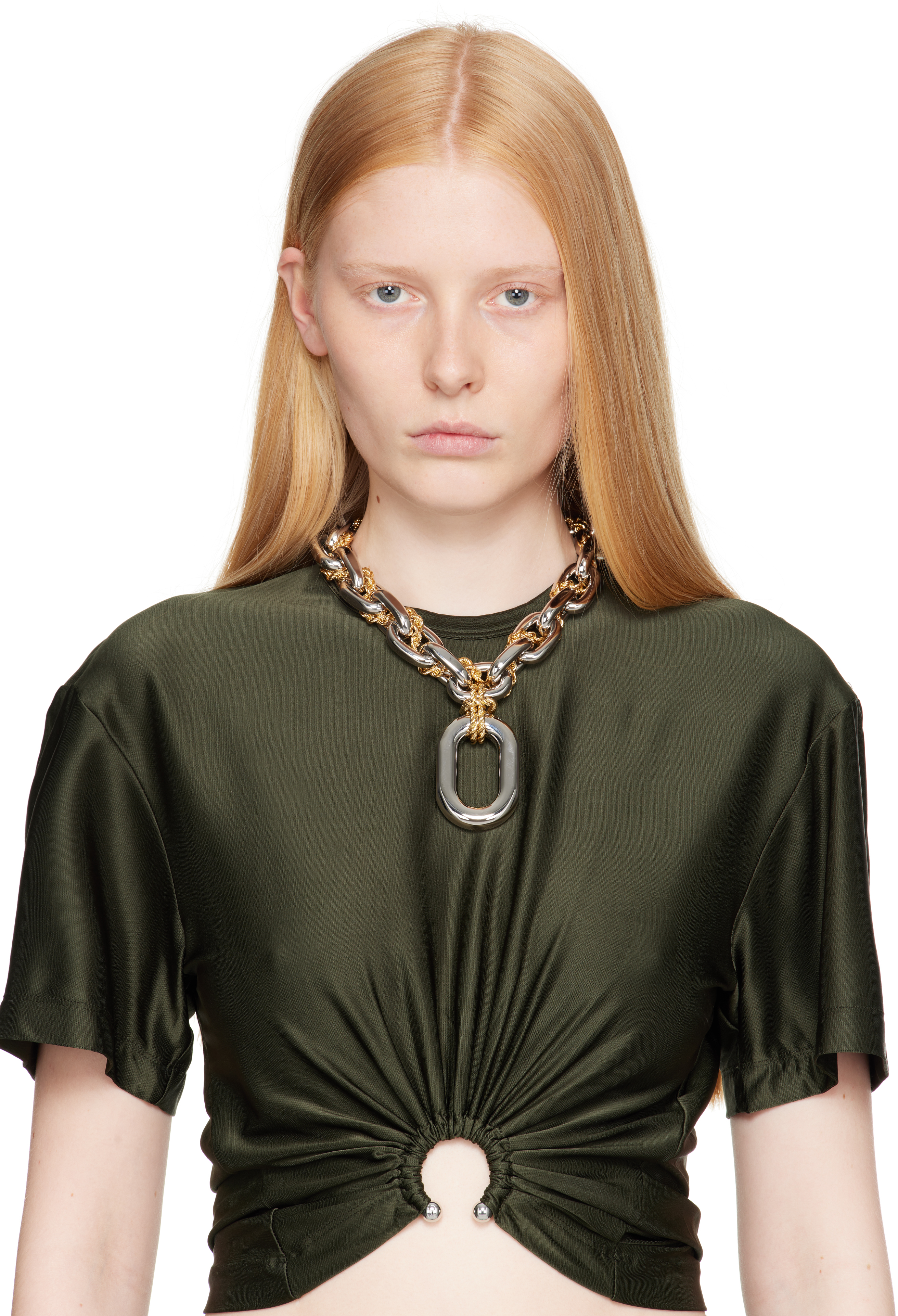 Rabanne Paco Chain Necklace