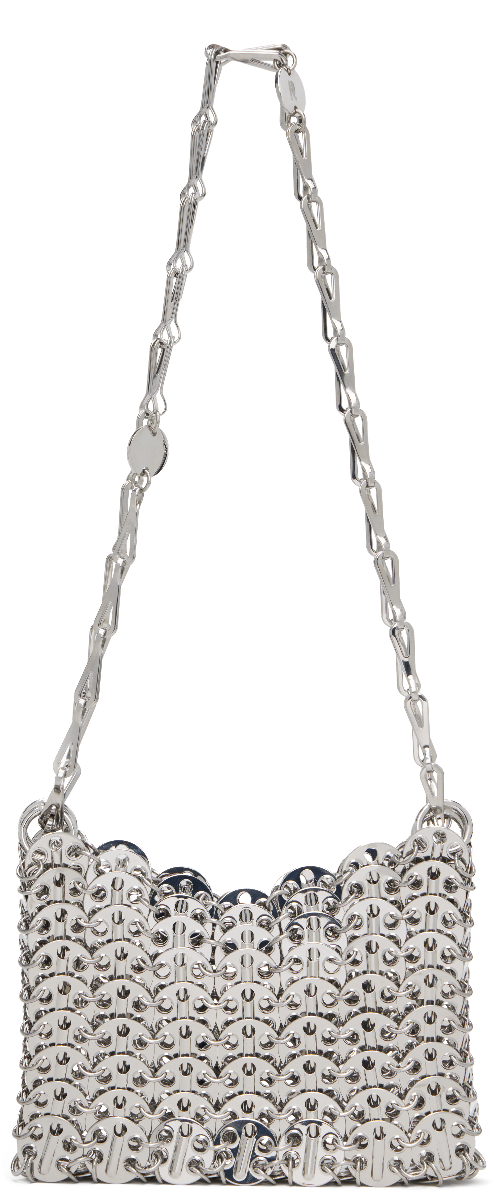 Silver Iconic Nano 1969 Bag