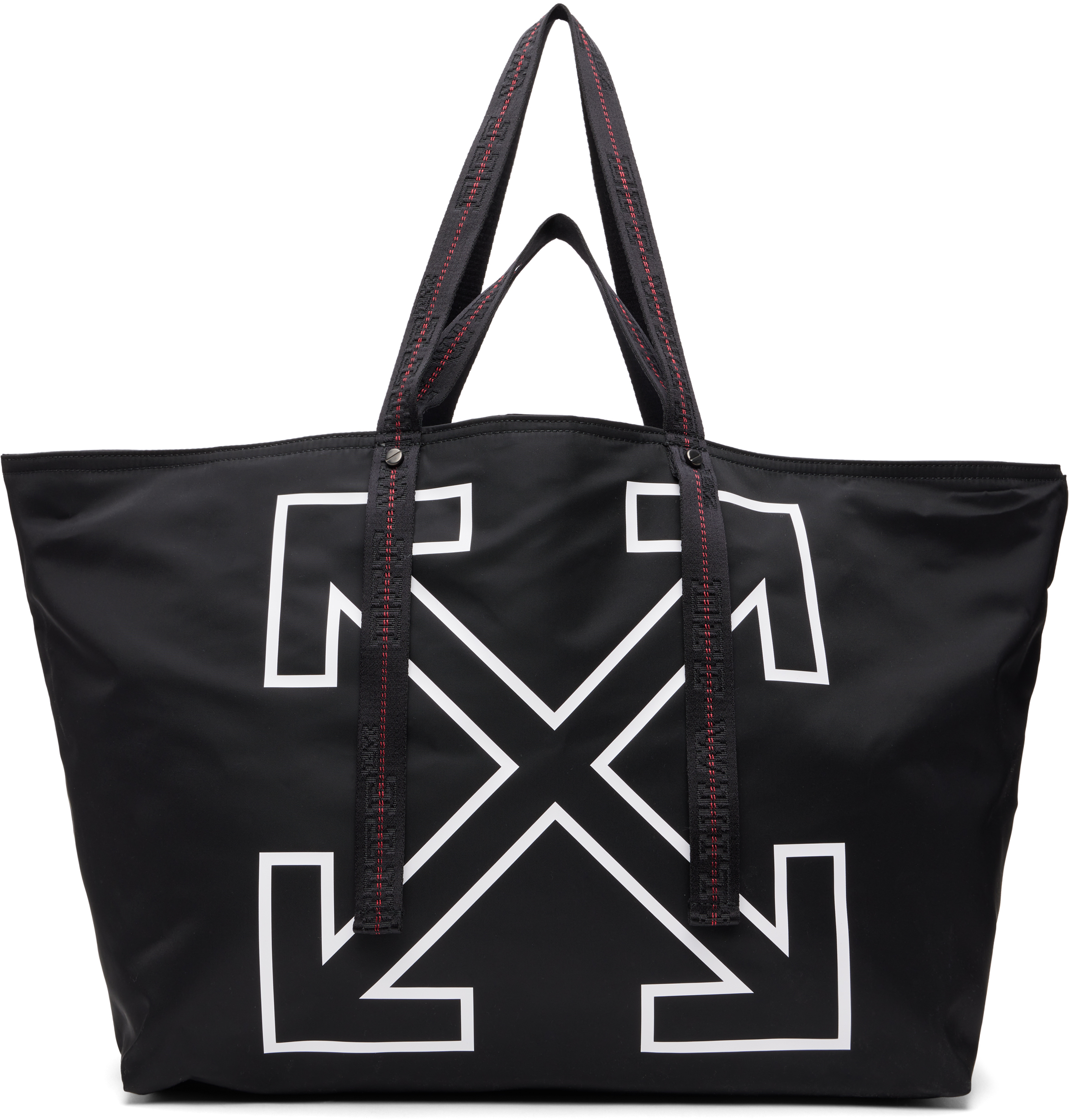 Off-White: ブラック Heritage Day Off トートバッグ | SSENSE 日本