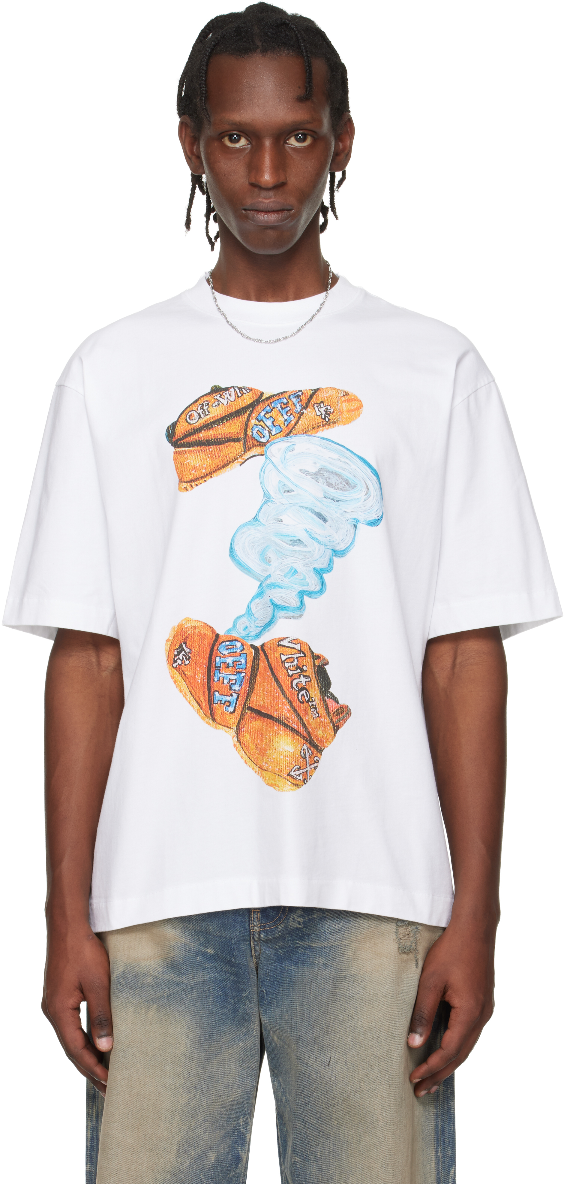 Off-white メンズ tシャツ | SSENSE 日本