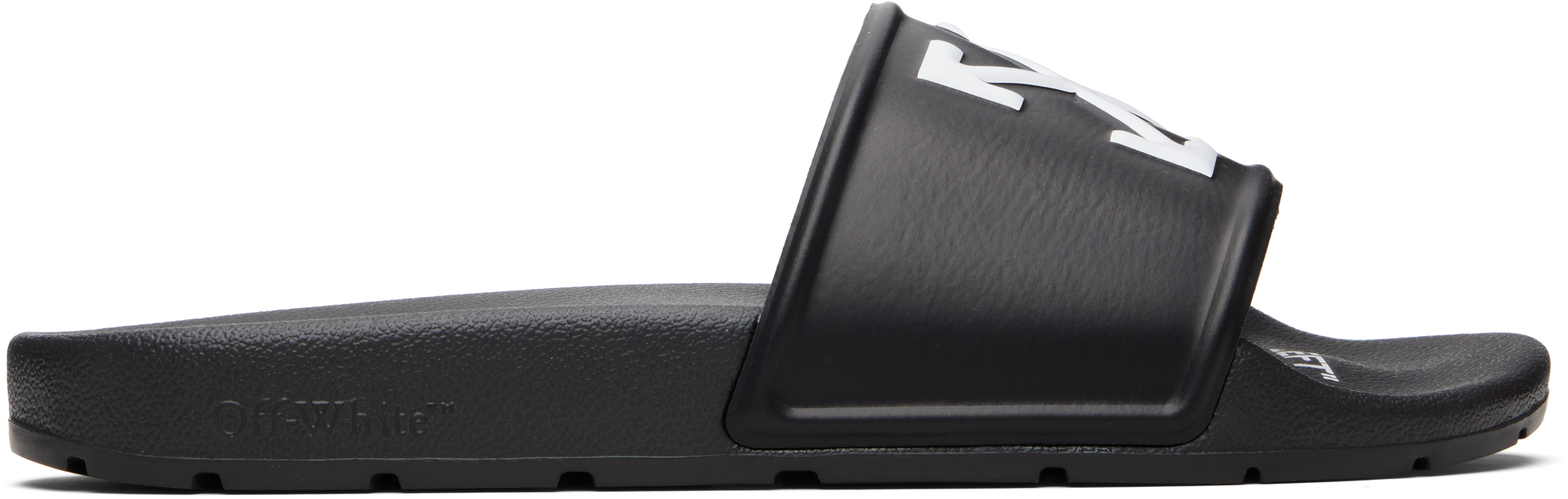 Off-white Black Arrow Slides In Multi