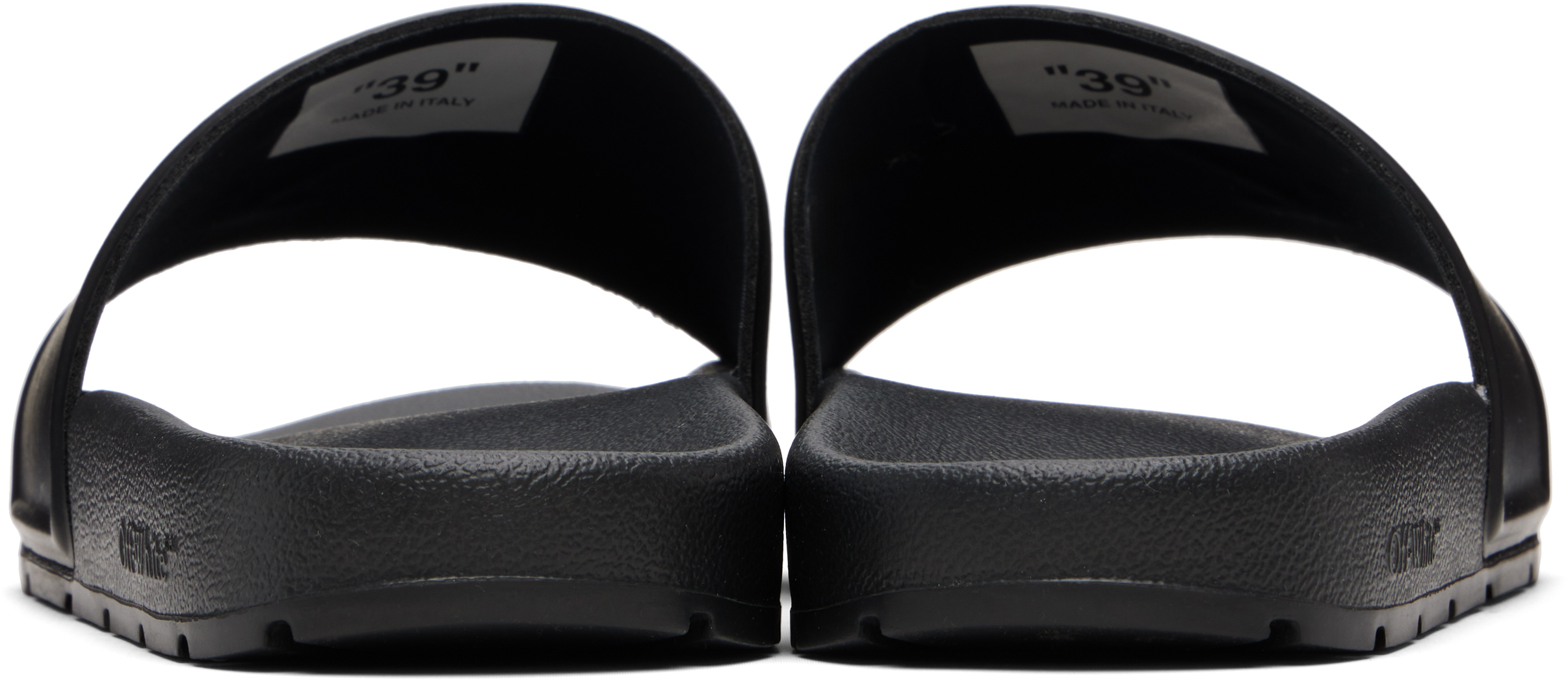 Off-white Black Arrow Slides In Multi