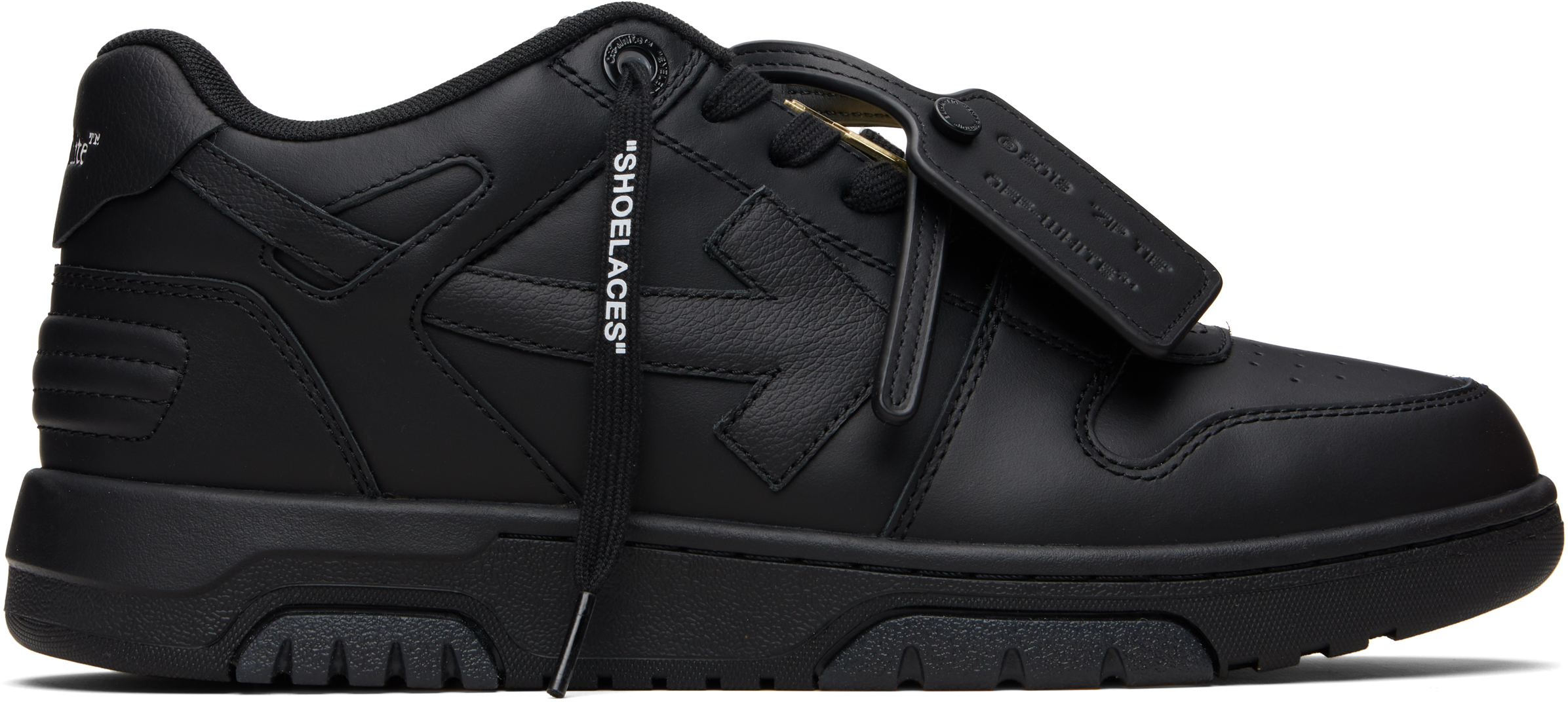 ma-ro　Off-White Out of Office ブラック Off-White: ブラック Out Of Office Metallic Hardware スニーカー