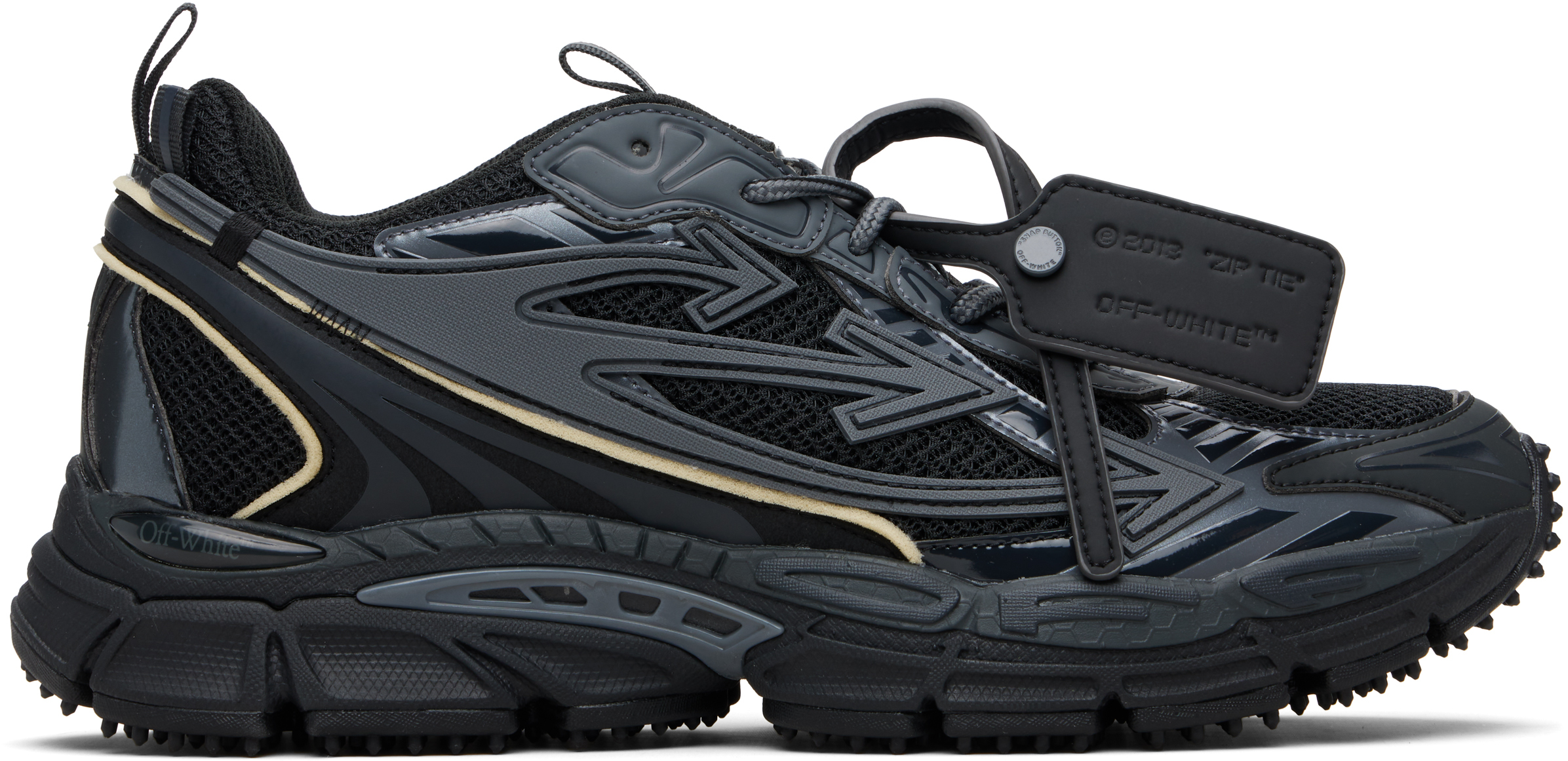 Off-White Black Be Right Back Sneakers