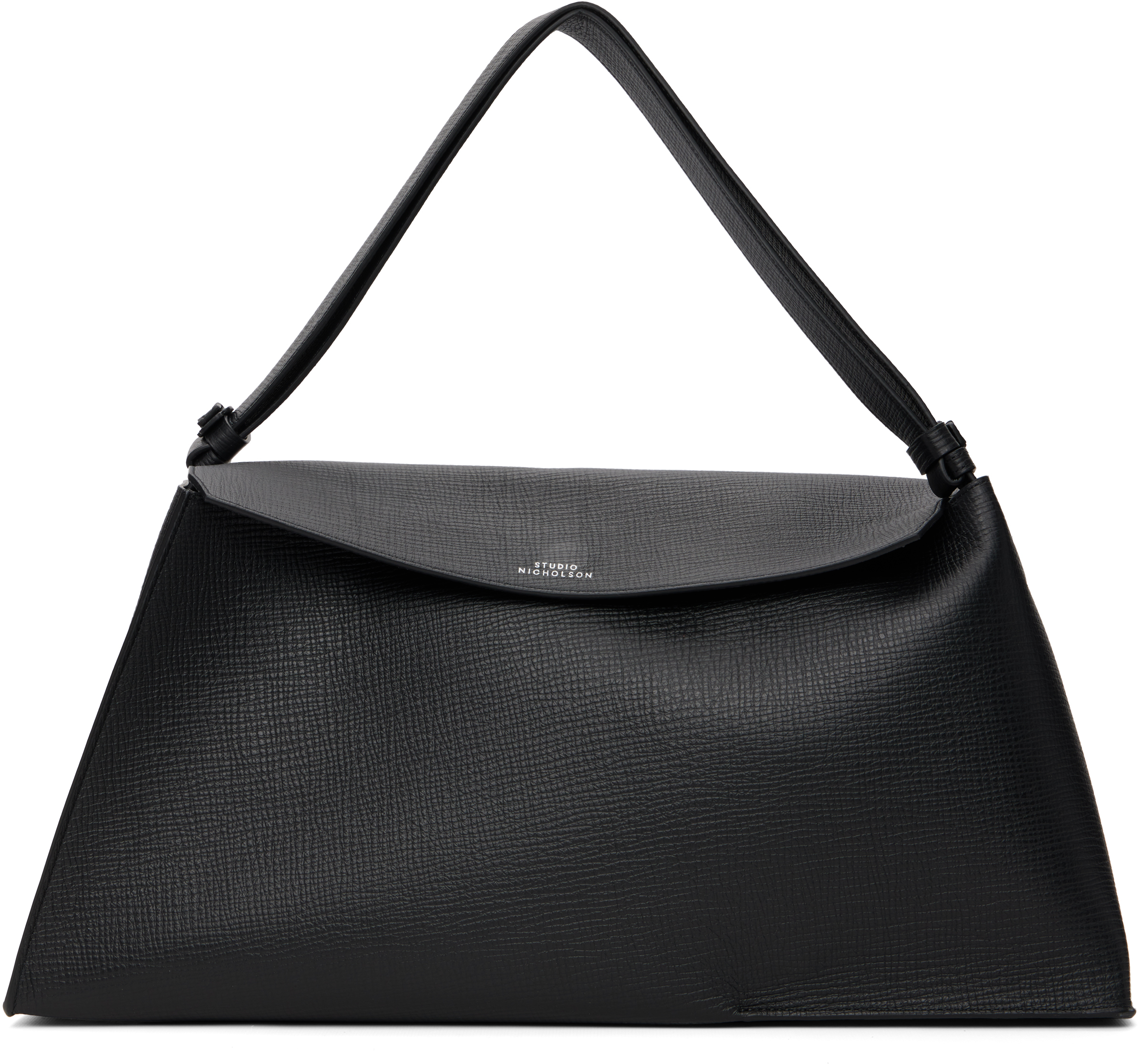 Studio Nicholson Black Shiboru Bag In Black