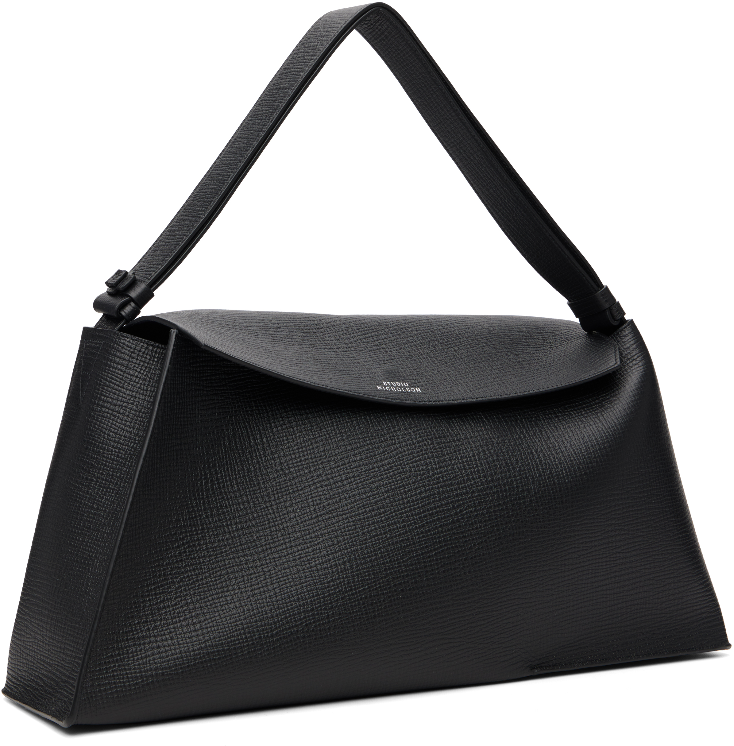 Studio Nicholson Black Shiboru Bag In Black
