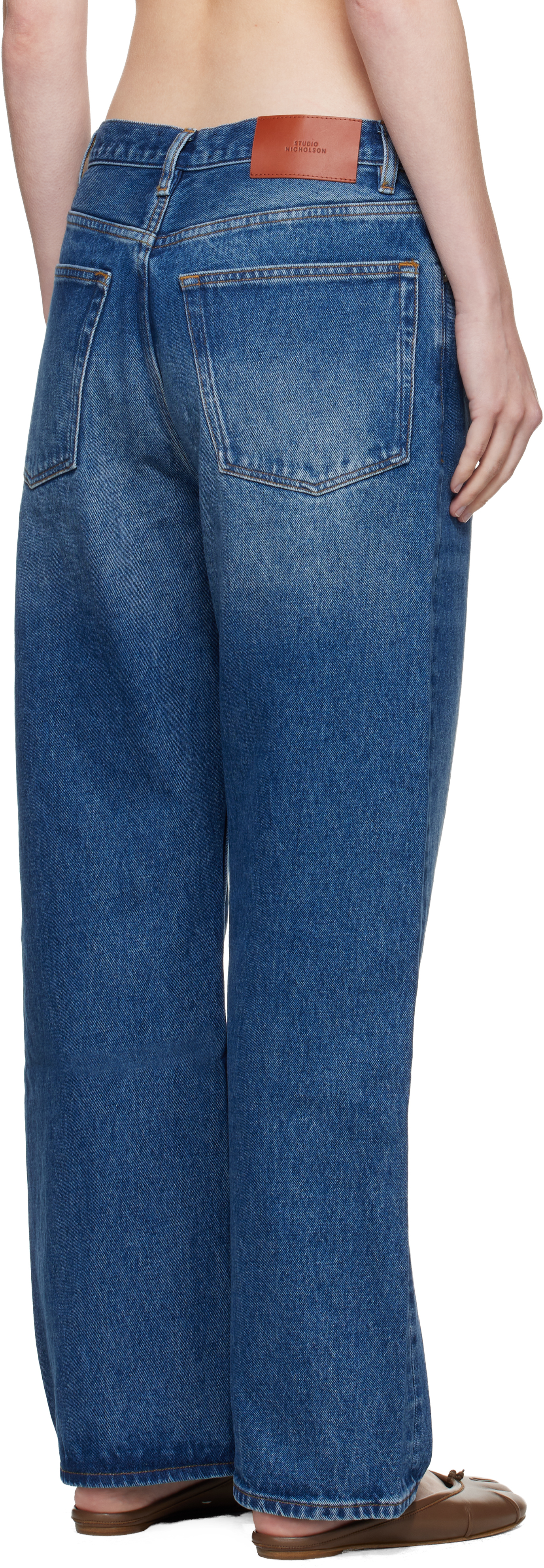 Studio Nicholson Belt-loop Jeans