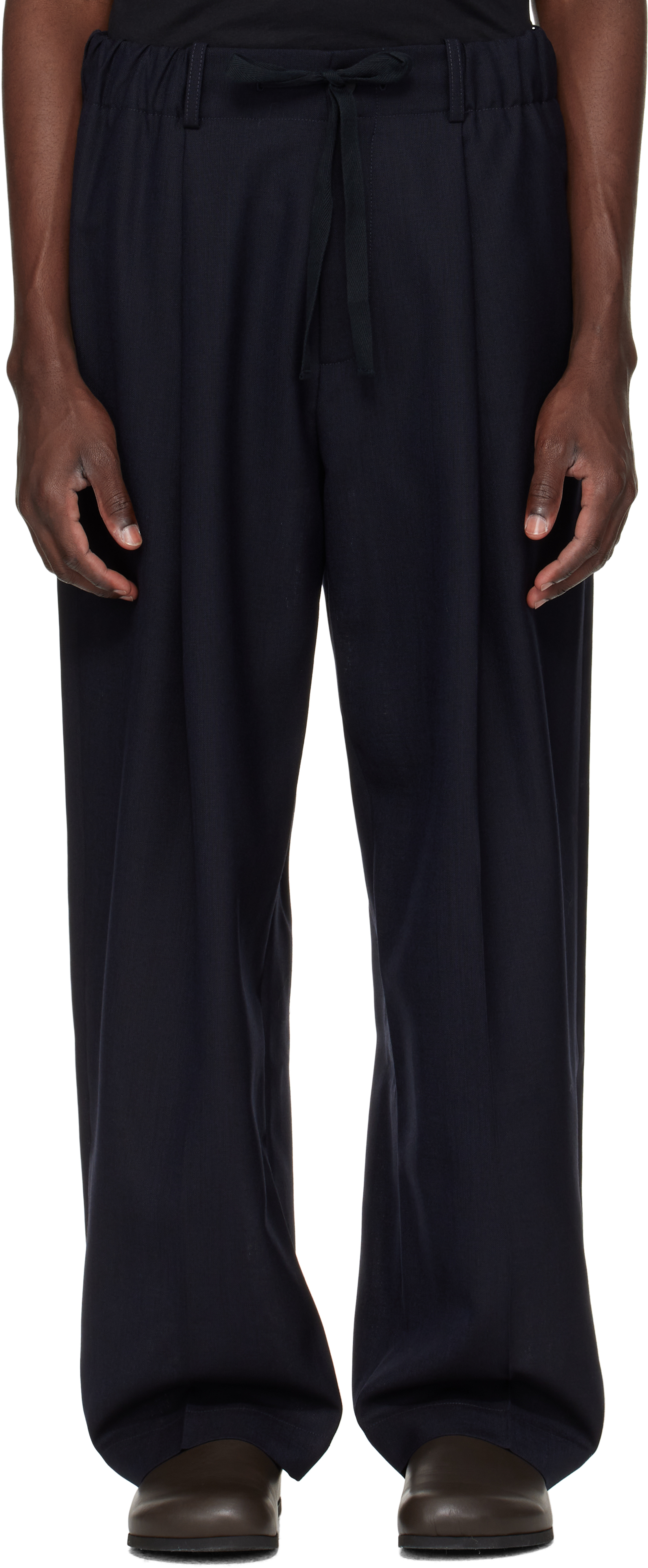 Navy Noam Trousers