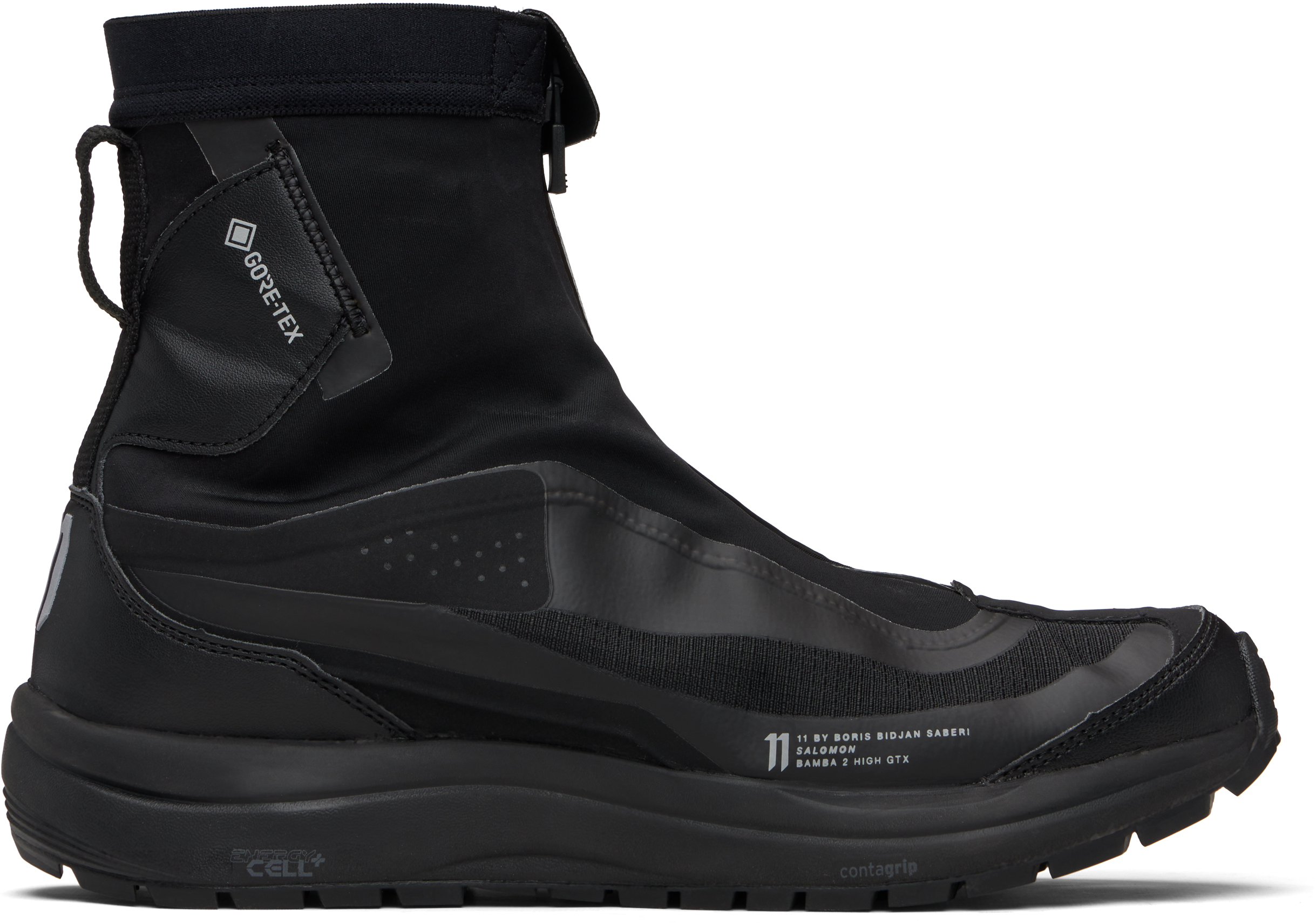 11 By Boris Bidjan Saberi ブラック Salomonエディション Bamba 2 High Gtx V2 スニーカー