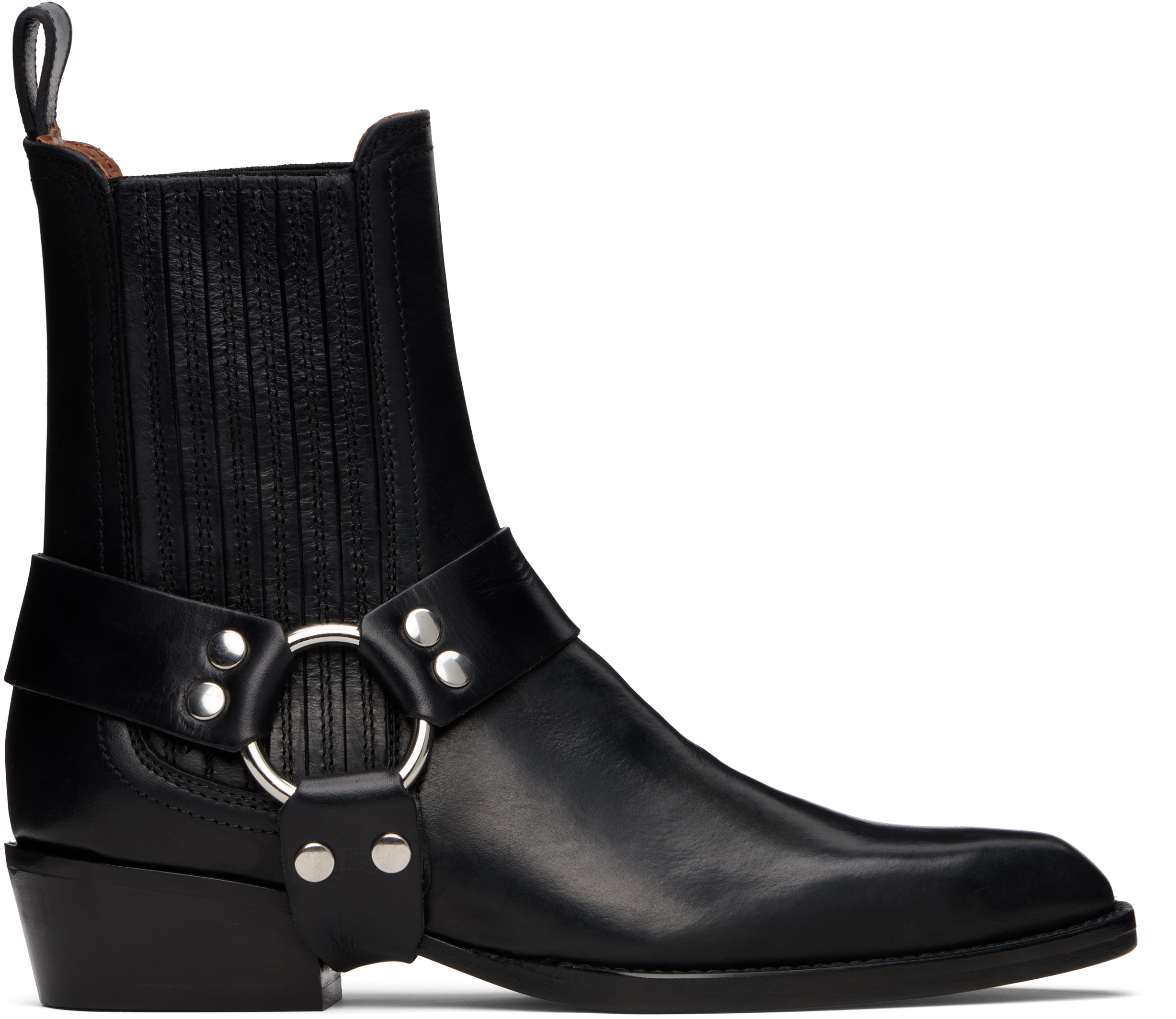 Shop Paris Texas Black Helena Ankle Boots
