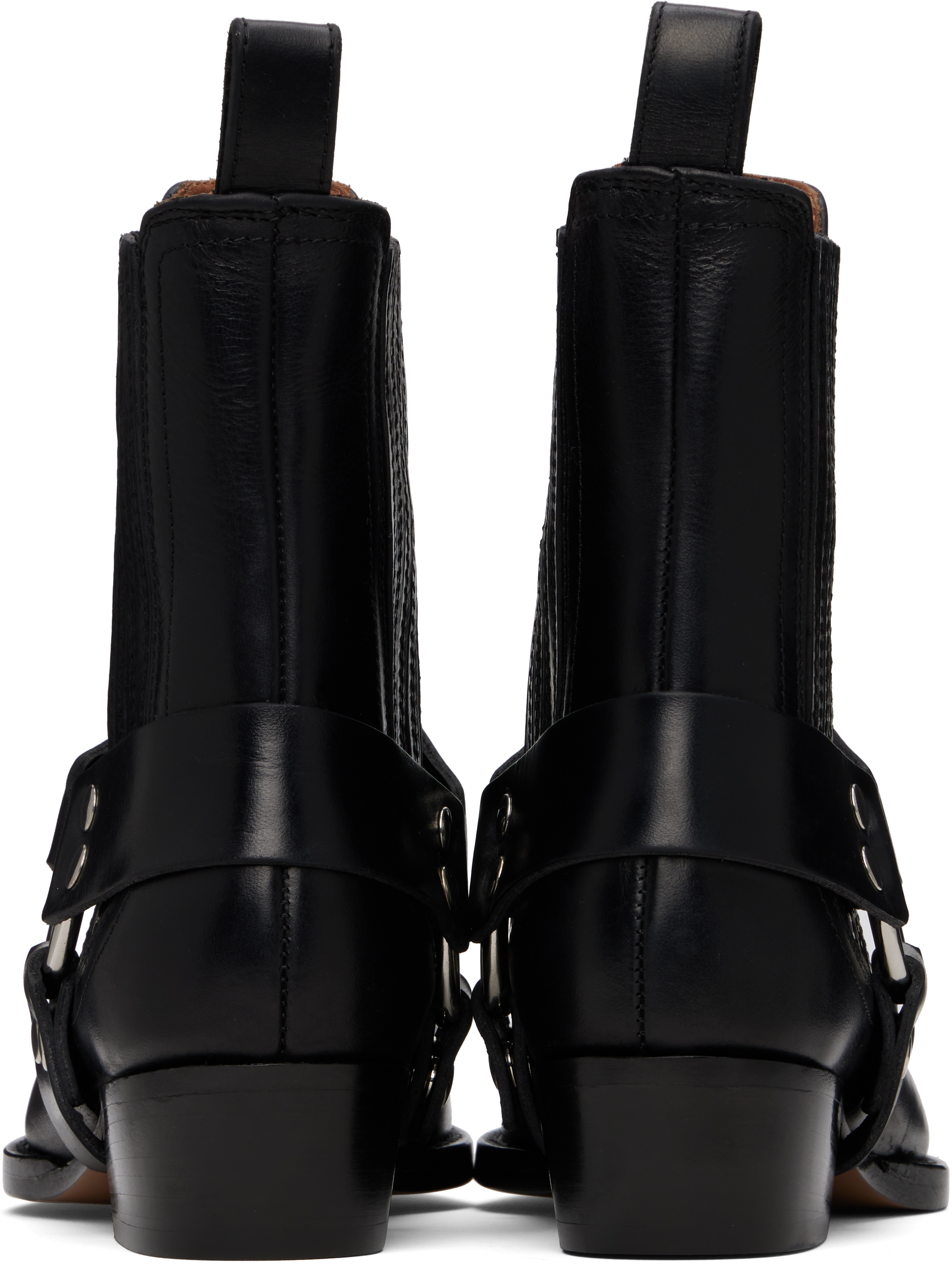 Shop Paris Texas Black Helena Ankle Boots