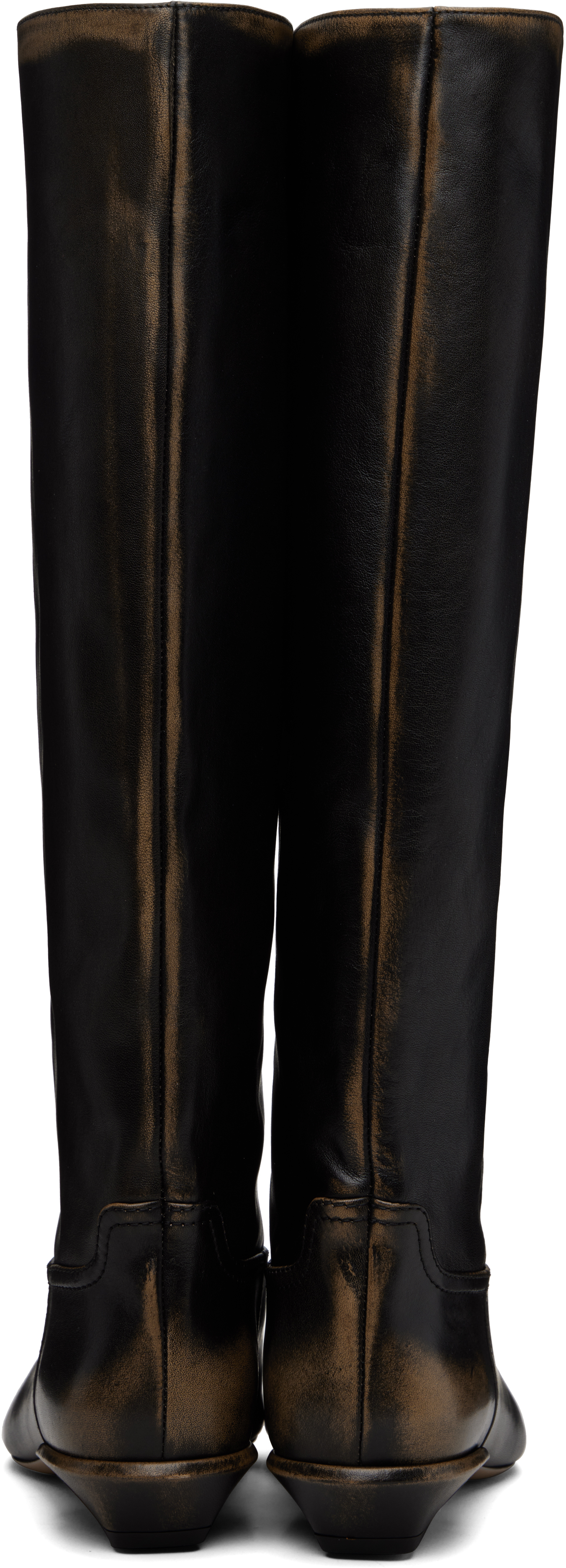 Paris Texas Black Bettina 25 Tall Boots In Black