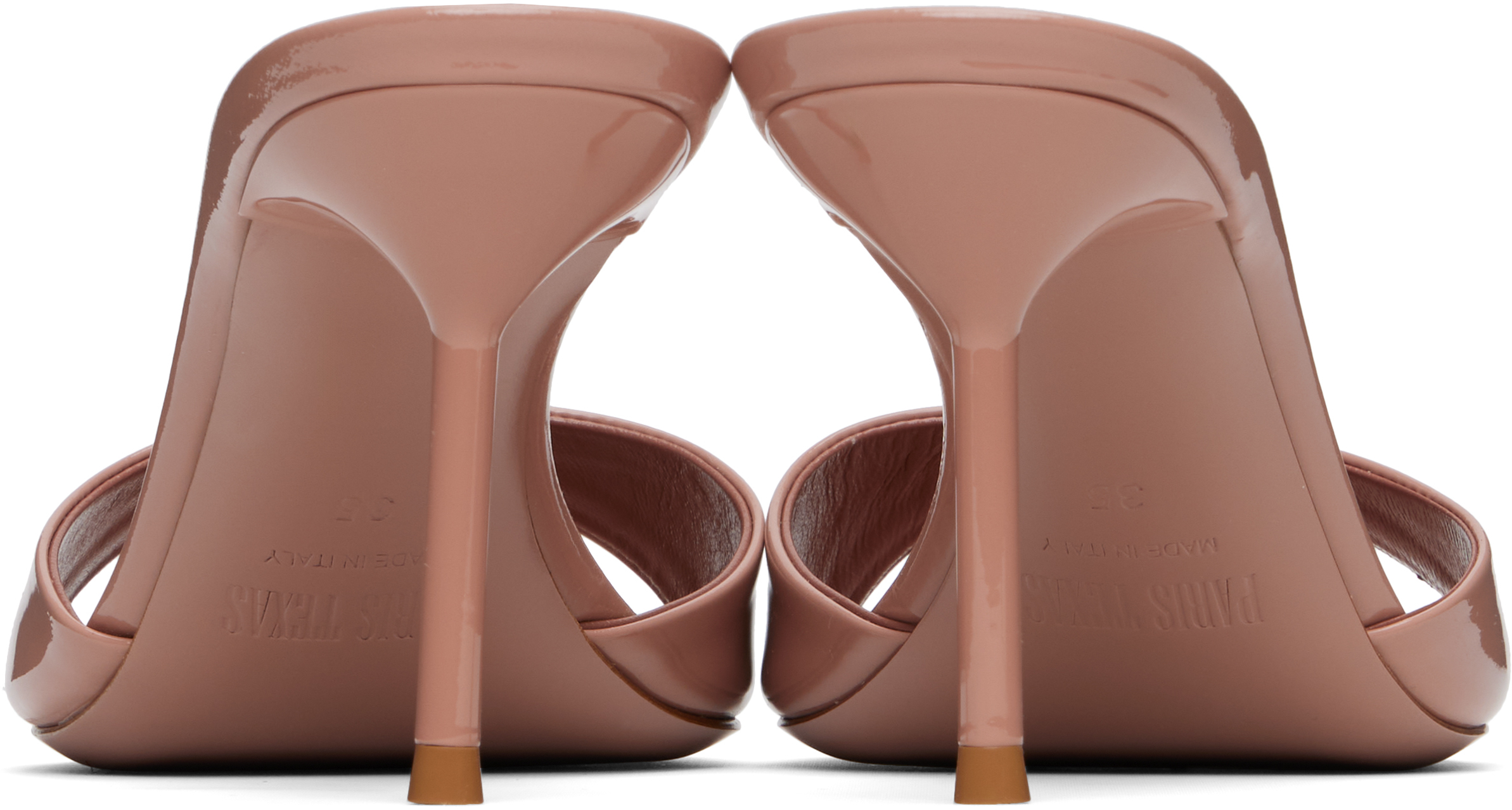 Shop Paris Texas Pink Lidia 70 Mules