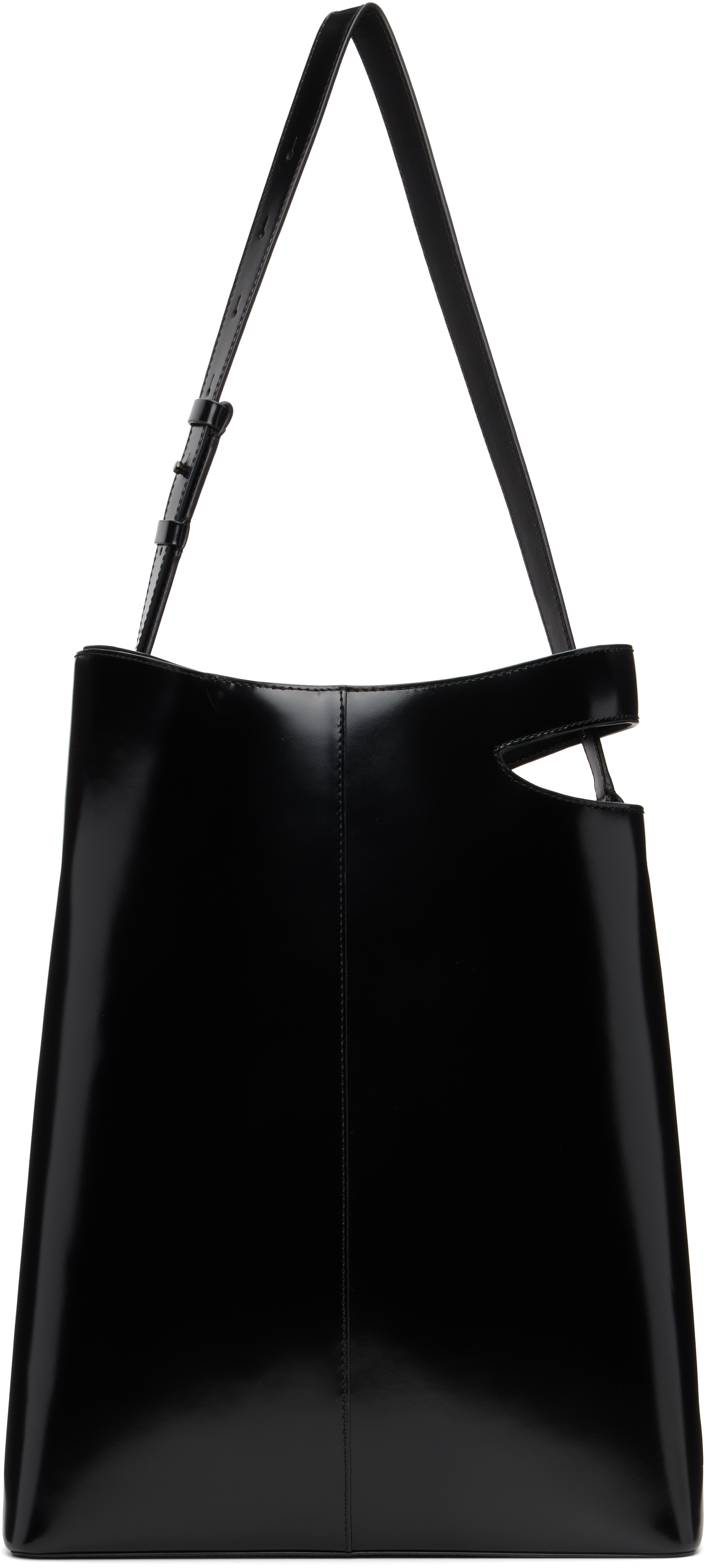 Lgn Louis Gabriel Nouchi Black Brief Tote In Black