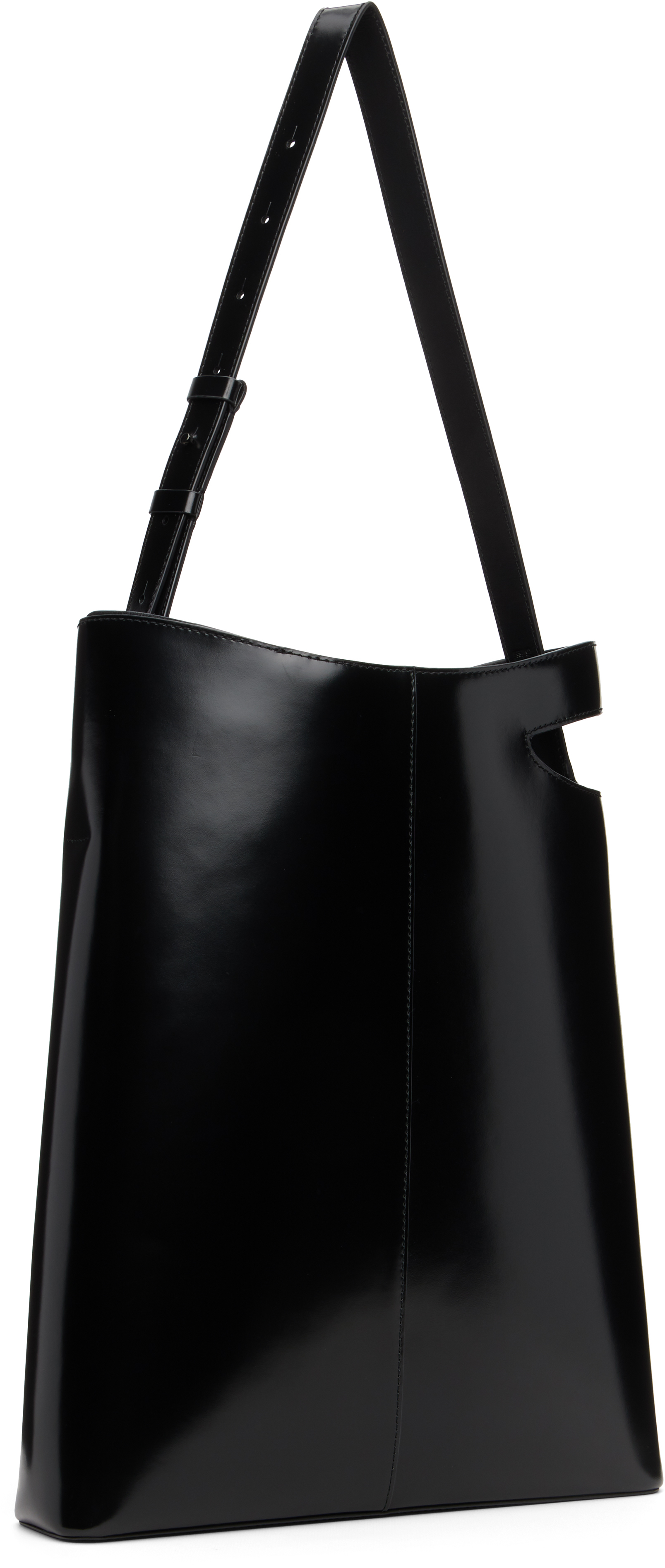 Lgn Louis Gabriel Nouchi Black Brief Tote In Black