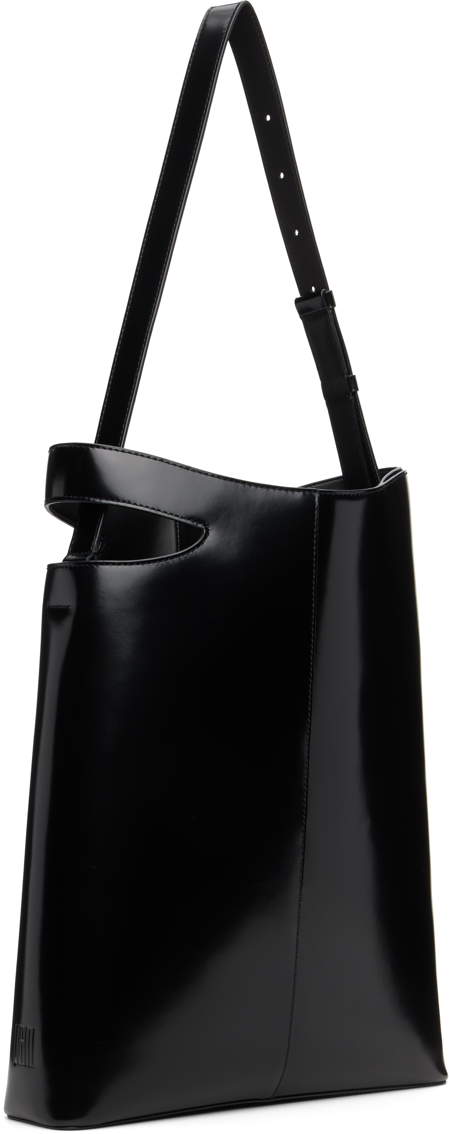 Lgn Louis Gabriel Nouchi Black Brief Tote In Black