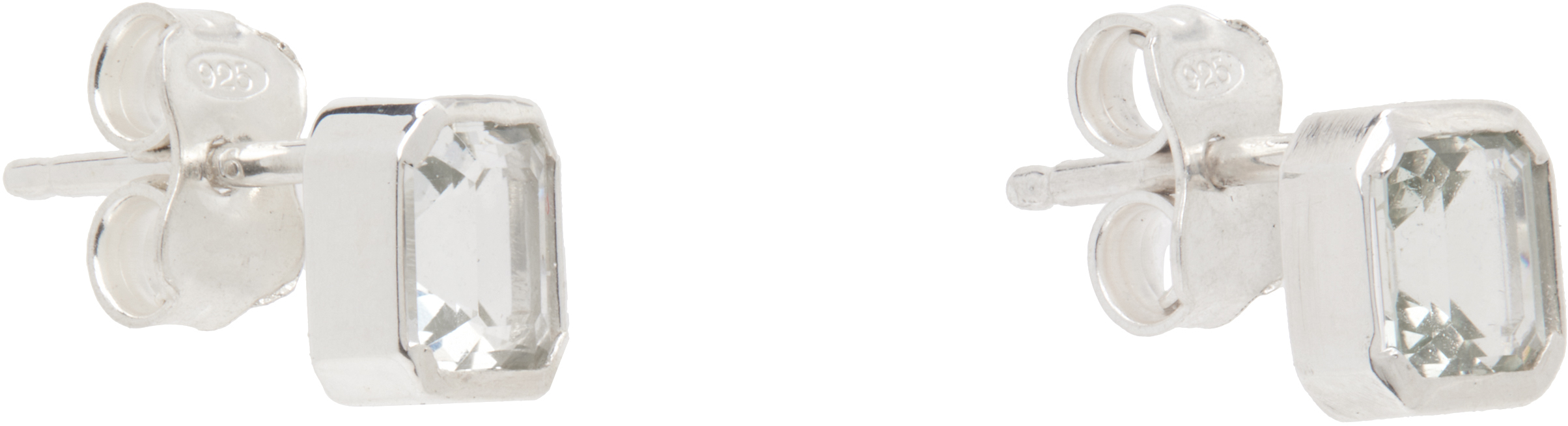 Pearls Before Swine Junde Stud Earrings In Silver