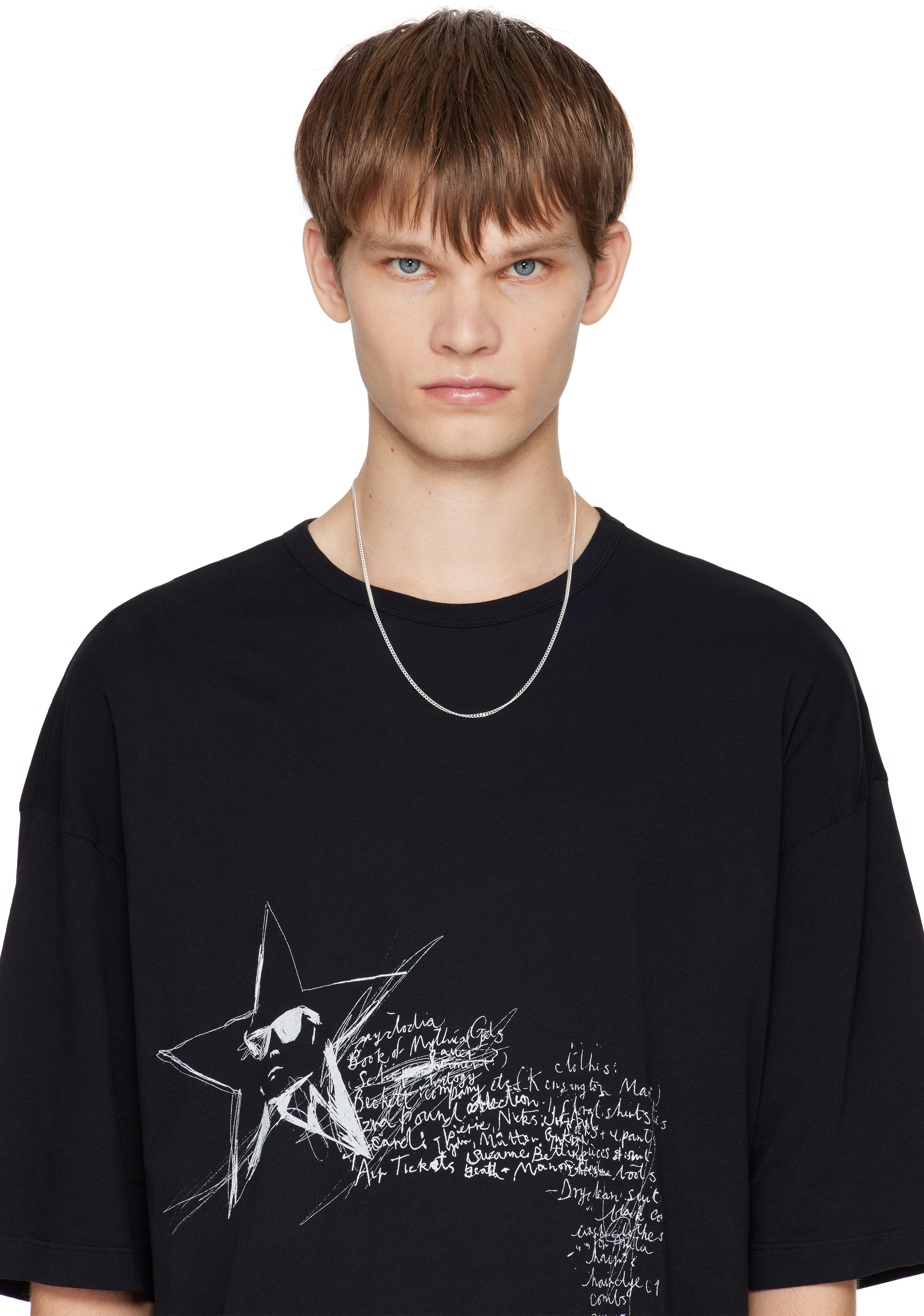 Pearls Before Swine Core Dbl Mini Blod Necklace In Brown