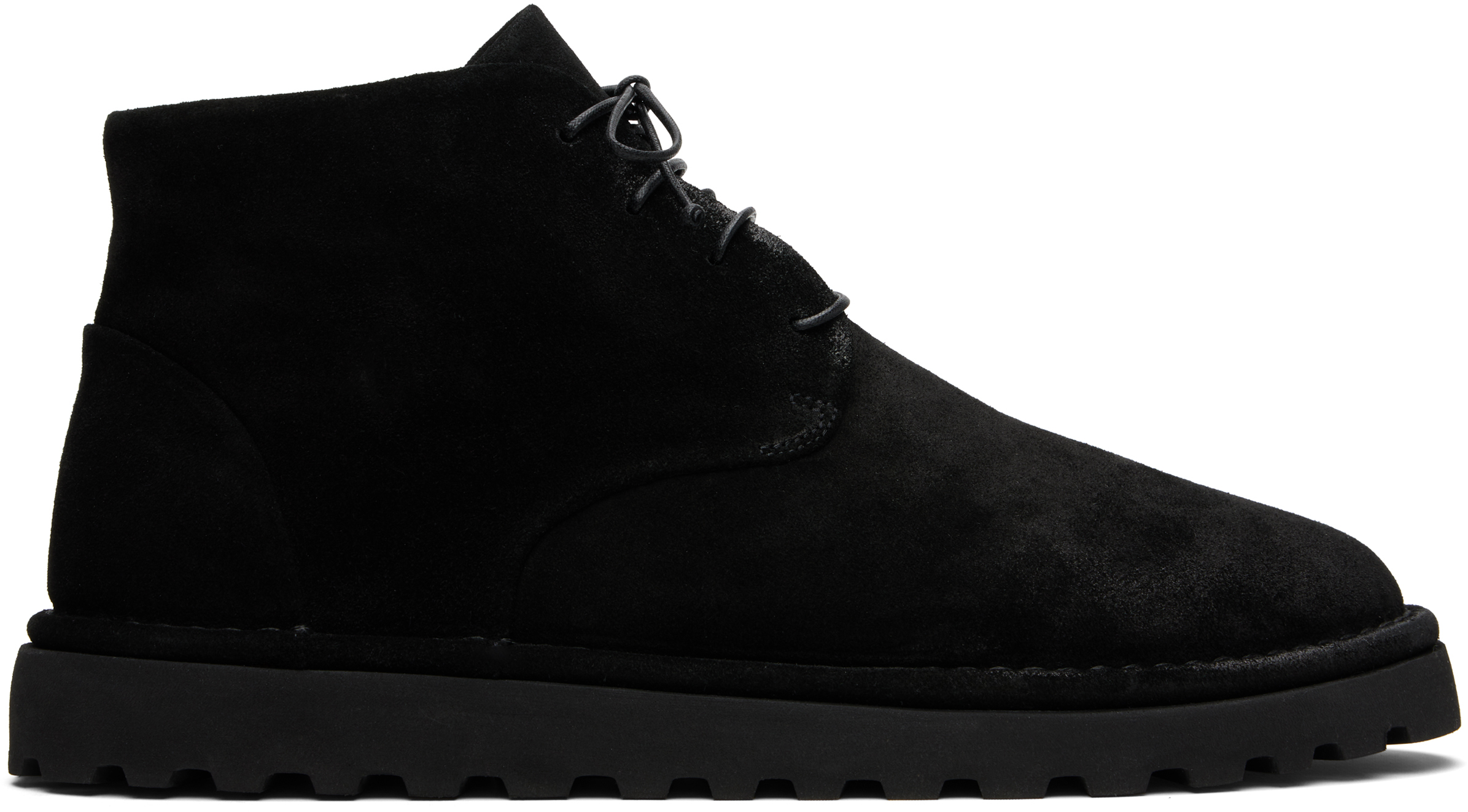Black Sancrispa Alta Pomice Boots