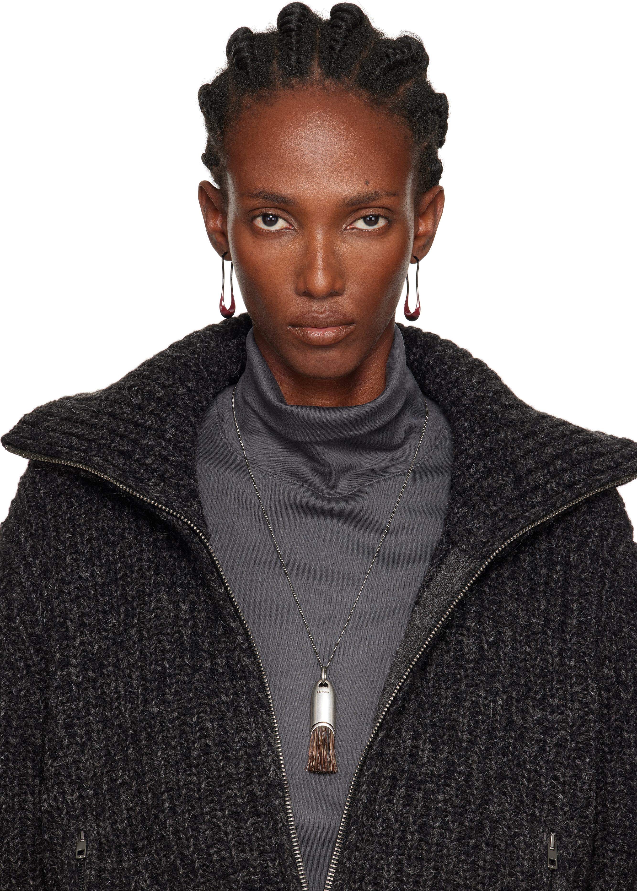 Lemaire Curved-end Earrings