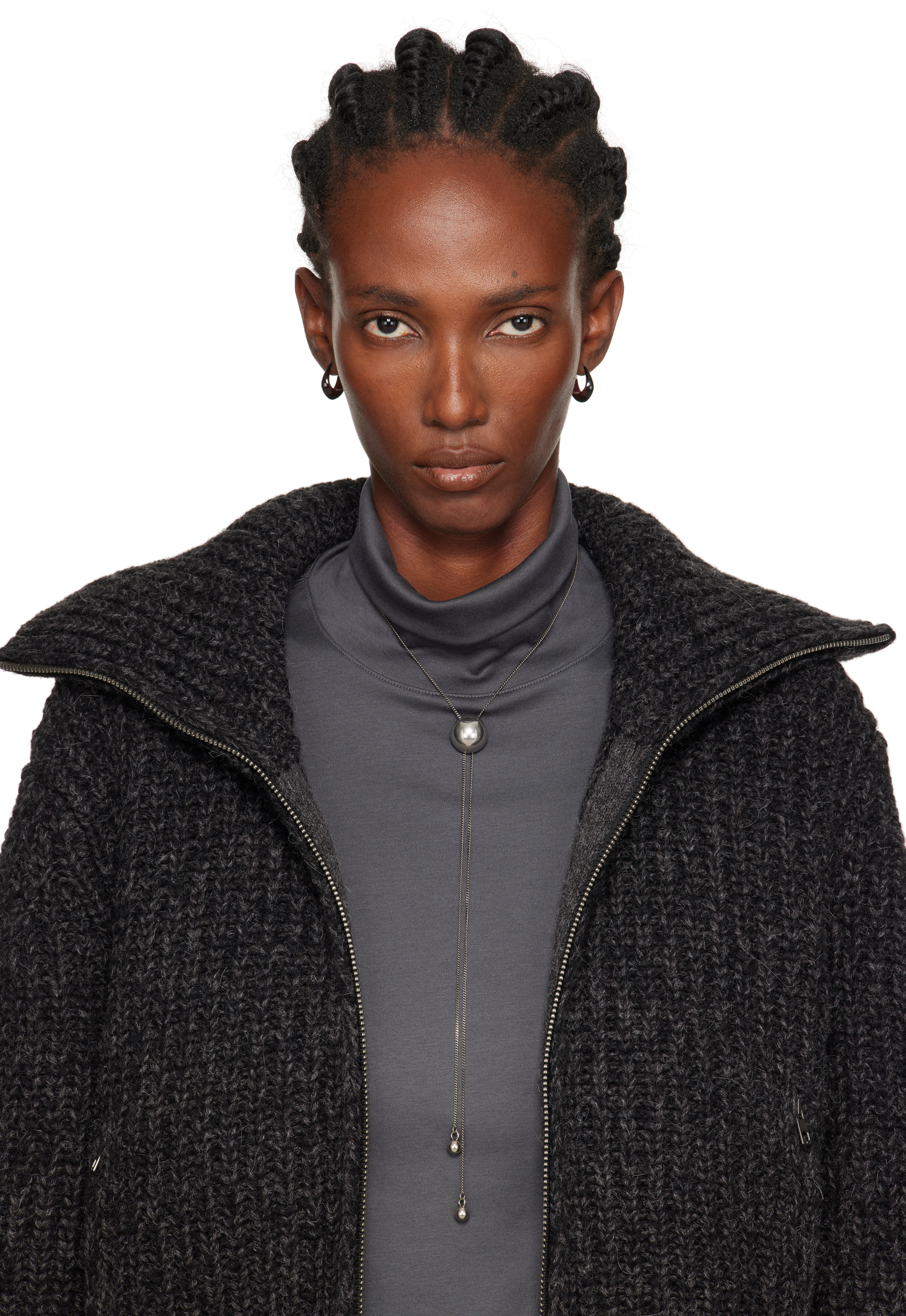 Lemaire Rattle Bolo Tie Necklace