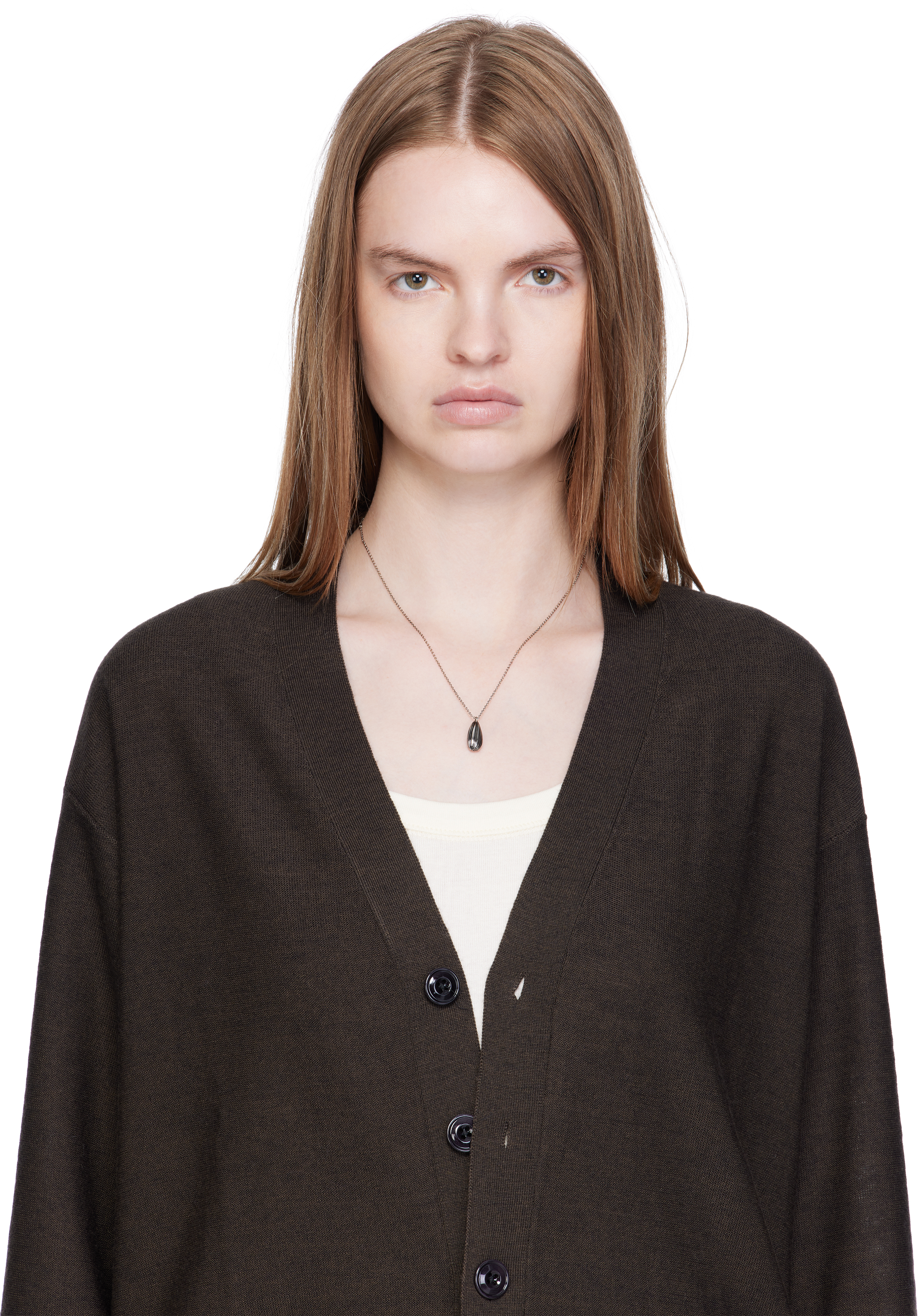 Lemaire Girasol Necklace In Silver