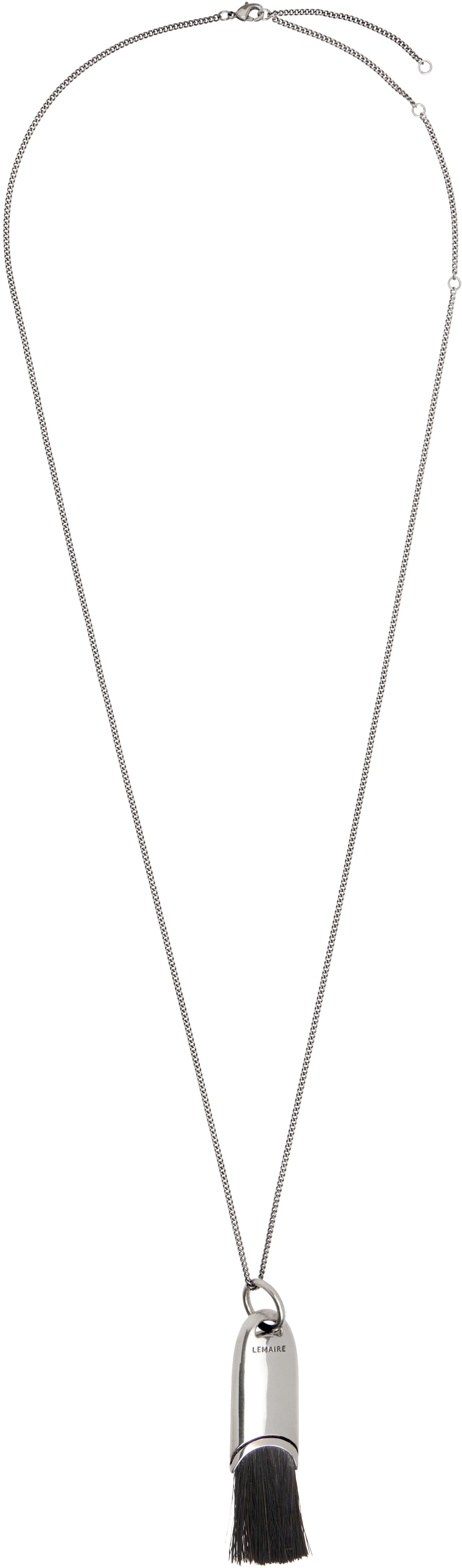 アクセサリー LEMAIRE Personal Brush Necklace LEMAIRE: Personal Brush Necklace | SSENSE