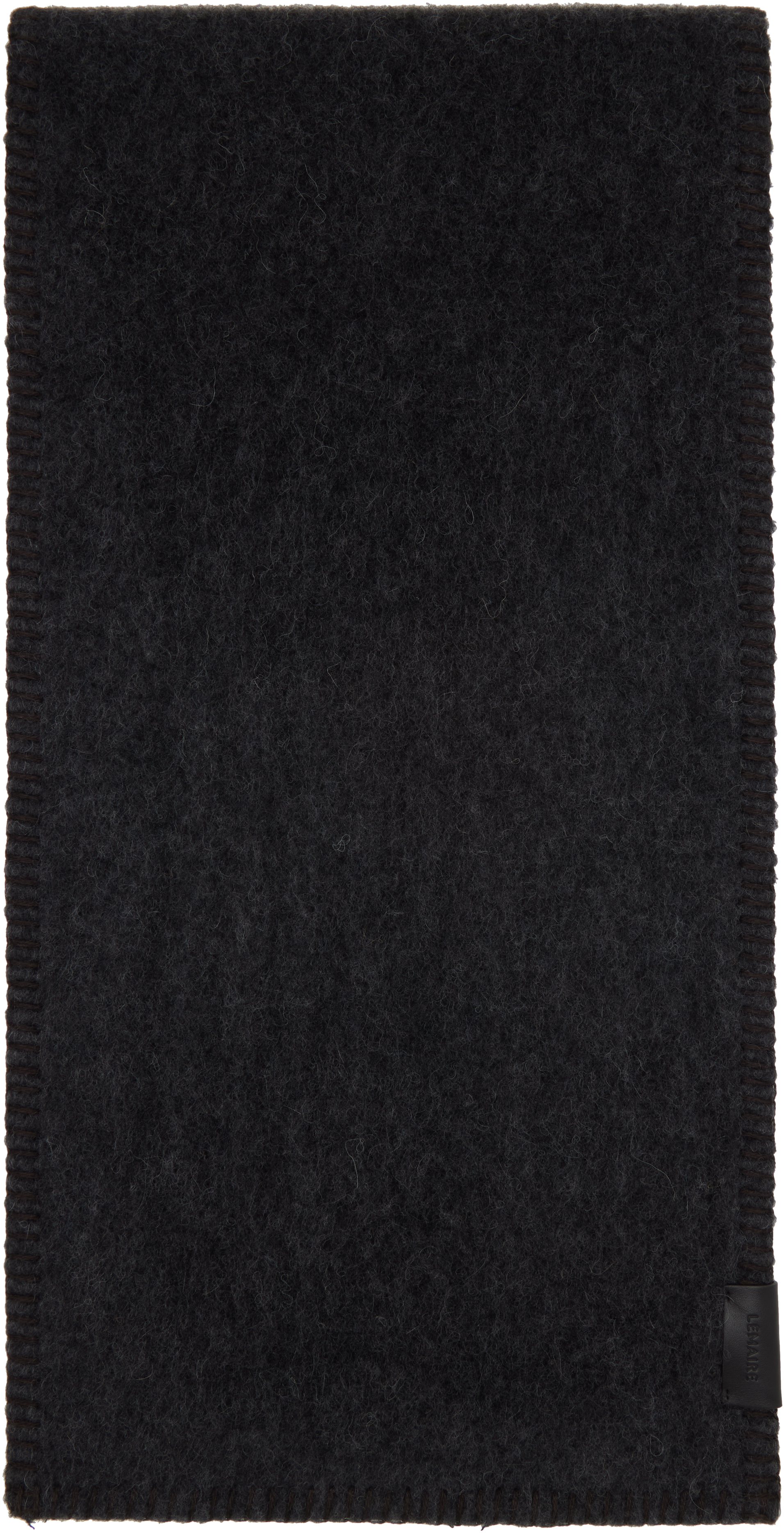 Lemaire Gray Cocotte Fluffy Scarf