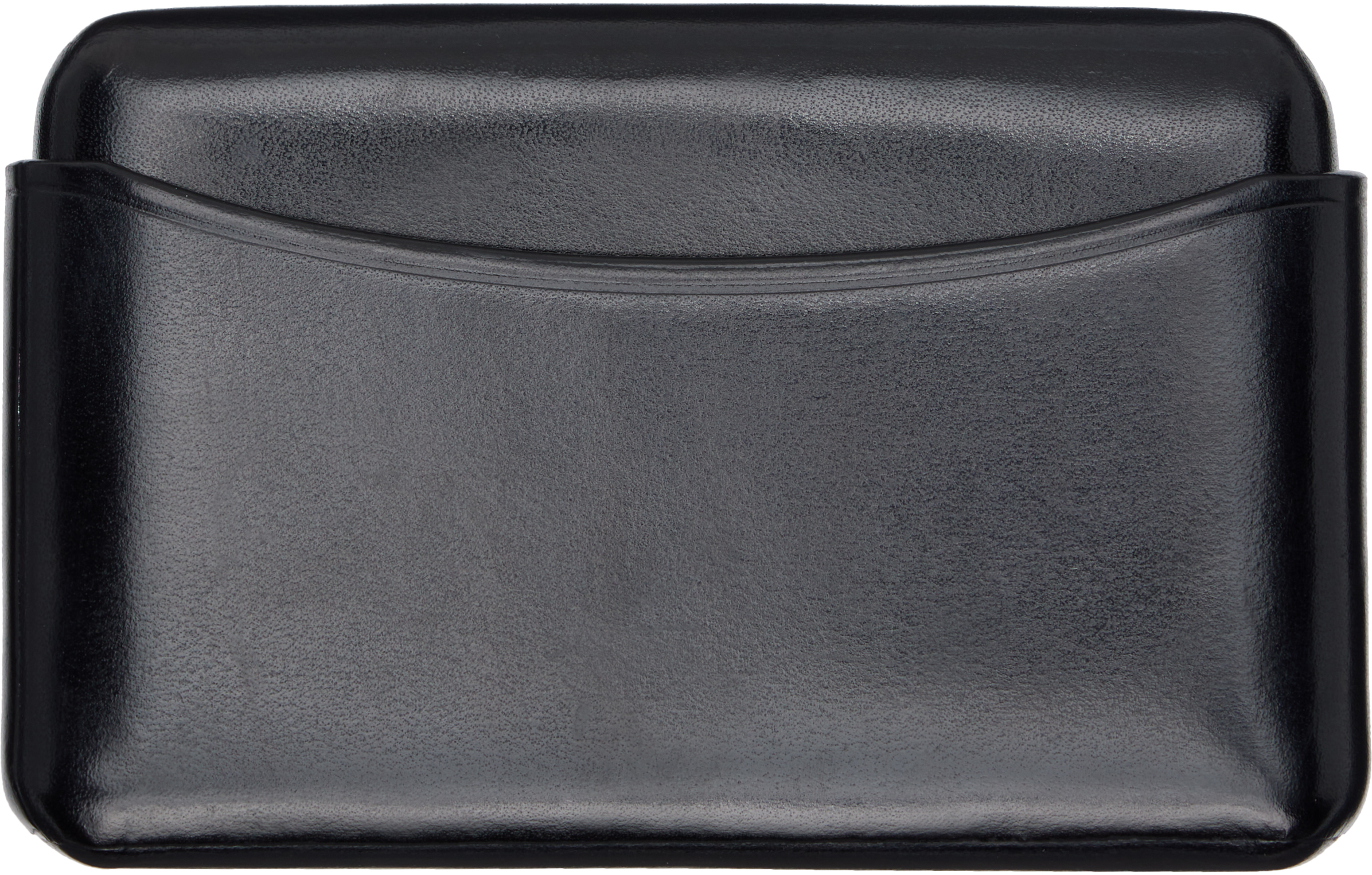 Lemaire Black Molded Card Holder In Black