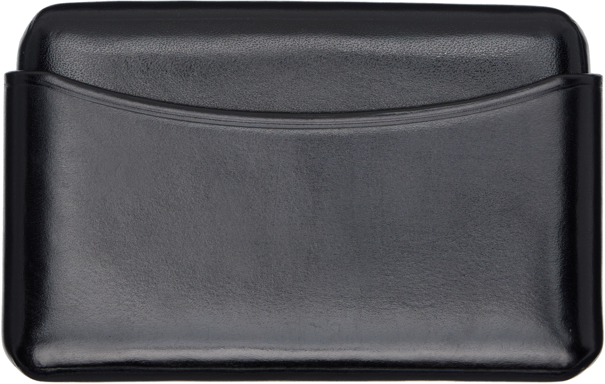 Lemaire Black Molded Card Holder In Black
