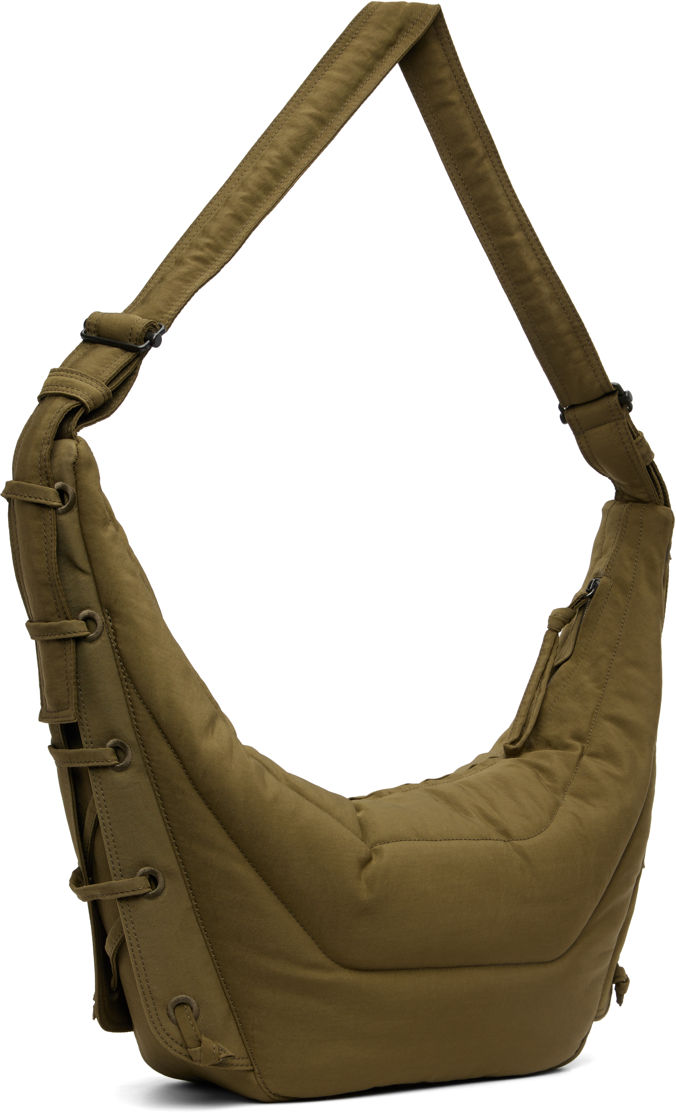 Lemaire Khaki Medium Soft Game Bag