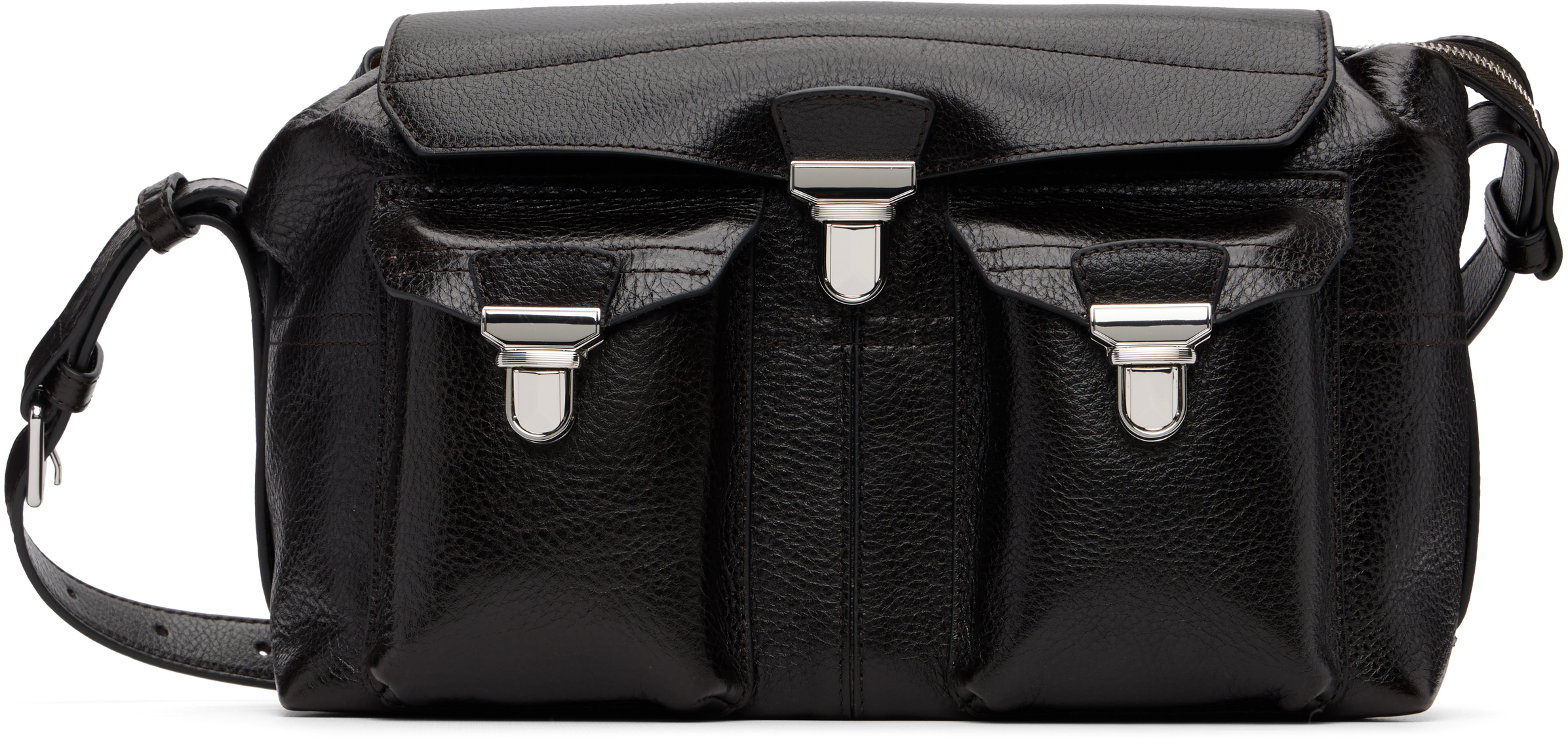 Lemaire Brown Medium Gear Bag In Brown