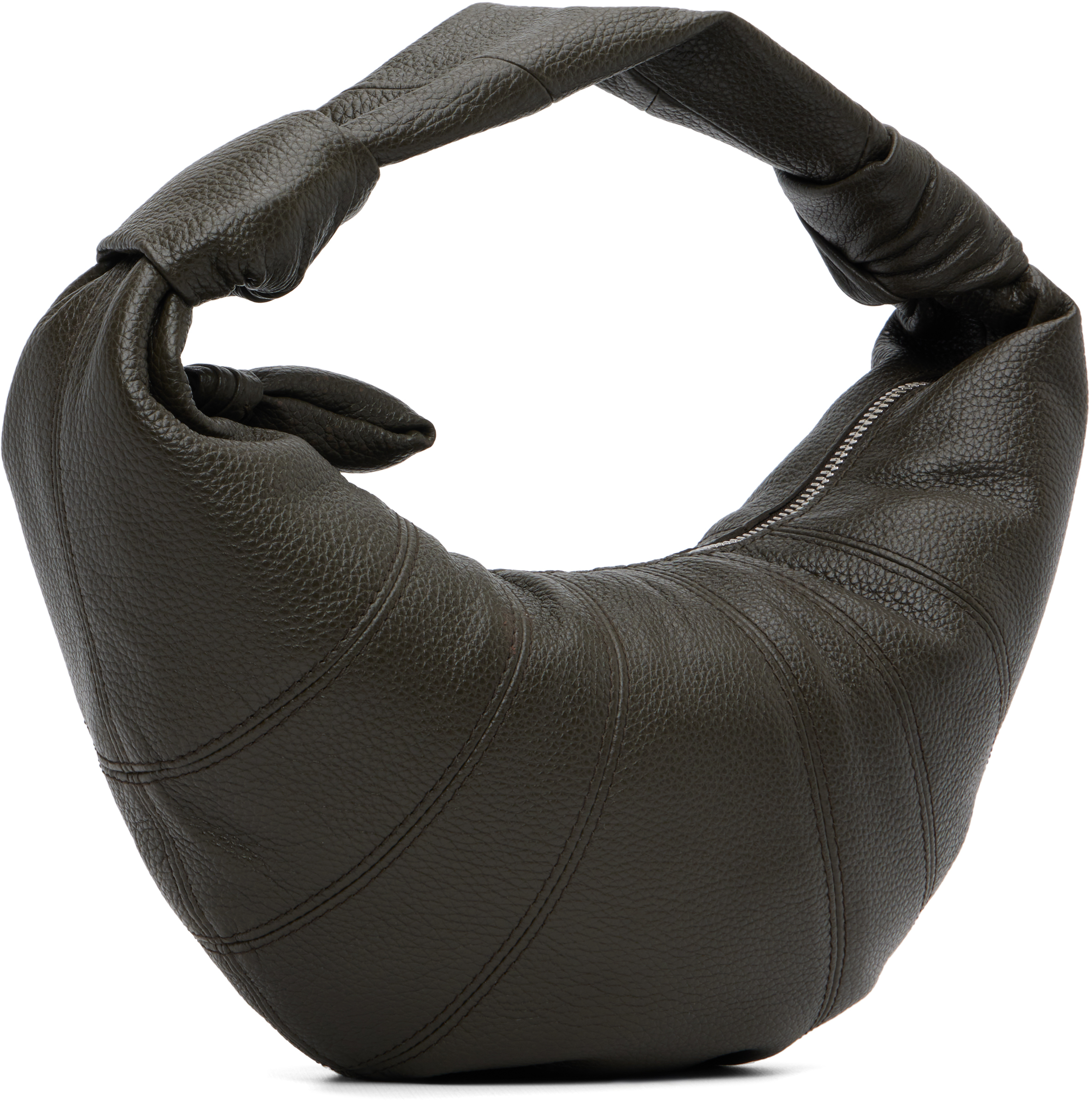Lemaire Brown Mini Fortune Croissant Bag