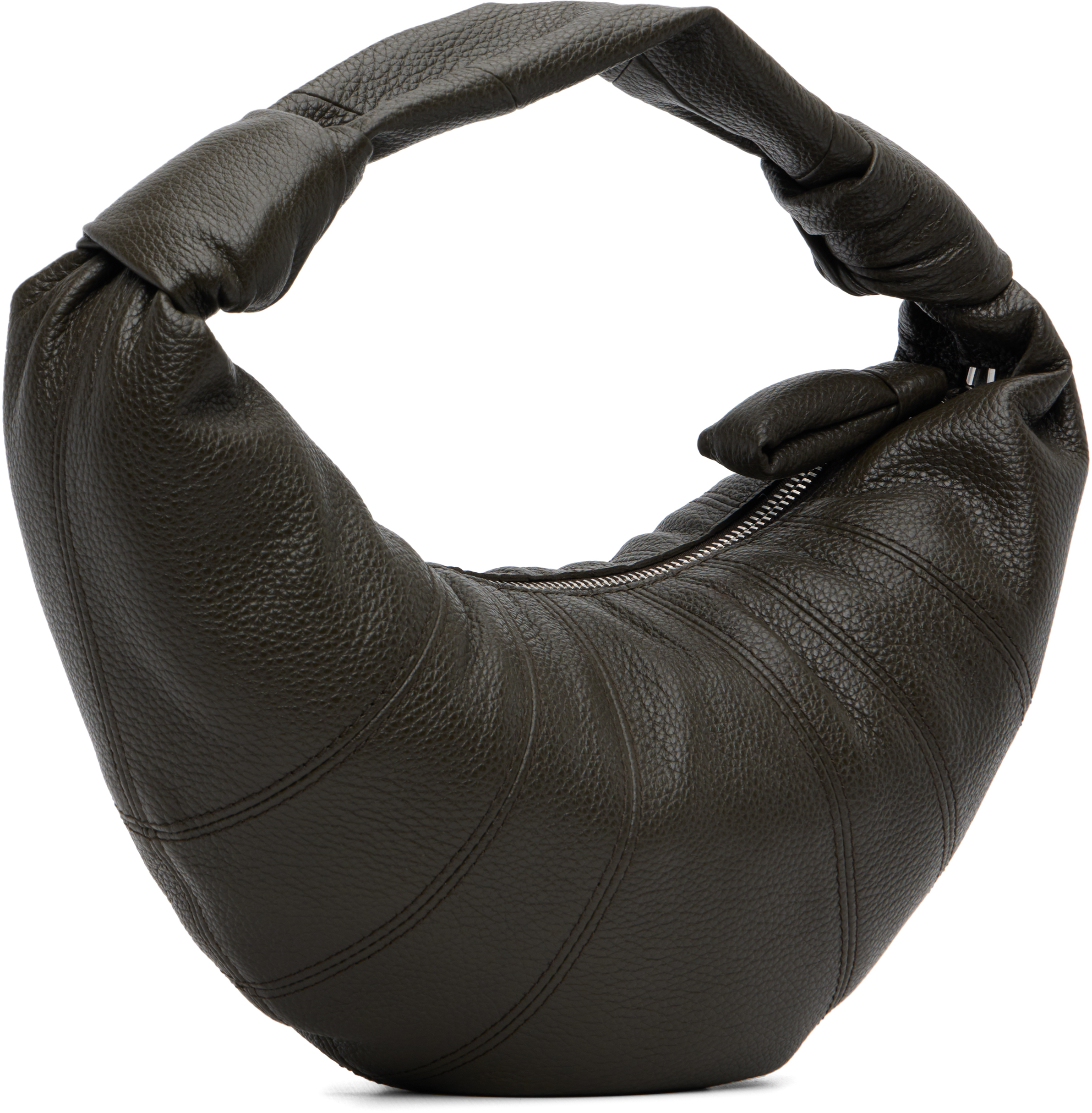 Lemaire Brown Mini Fortune Croissant Bag