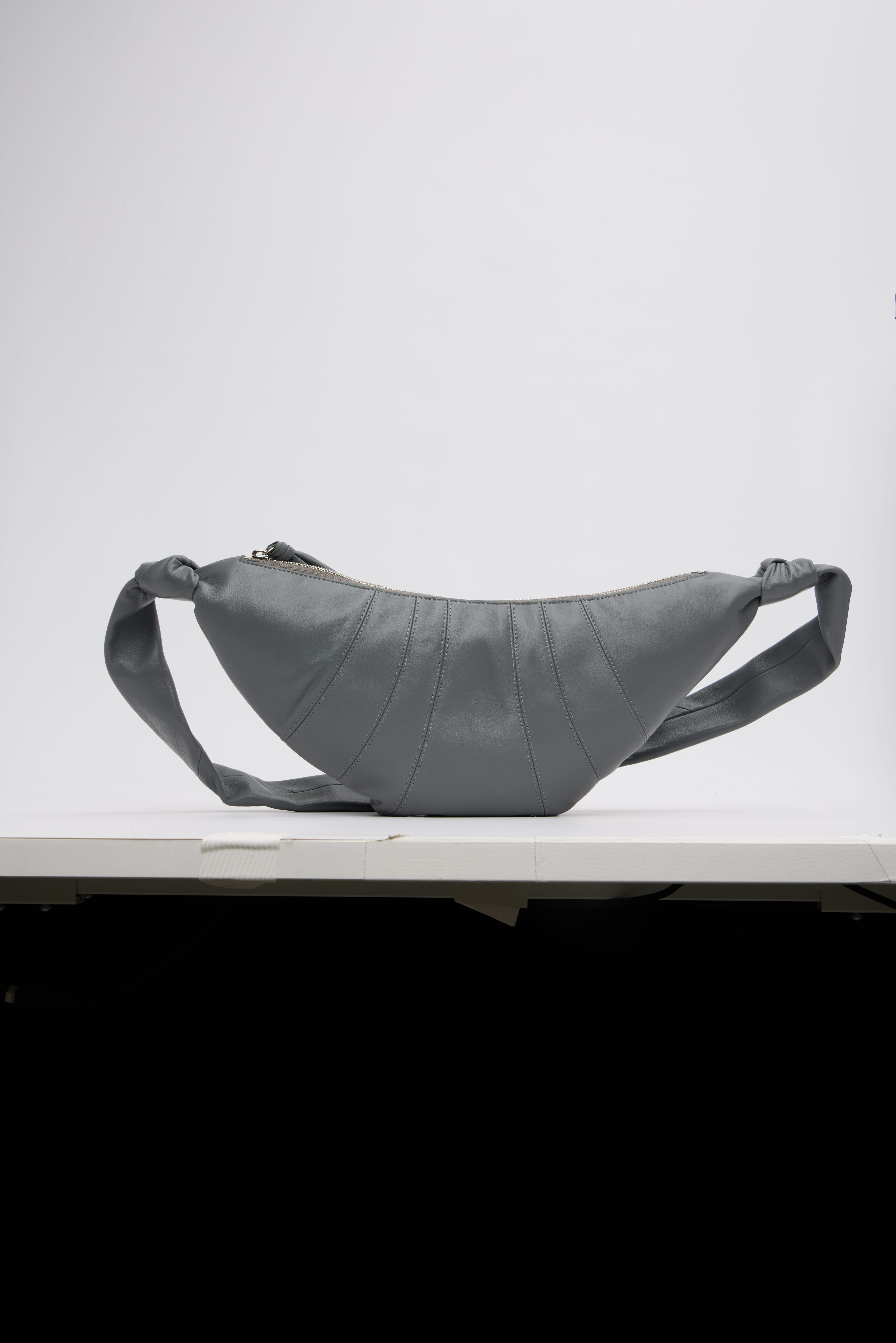 Lemaire Gray Medium Croissant Bag