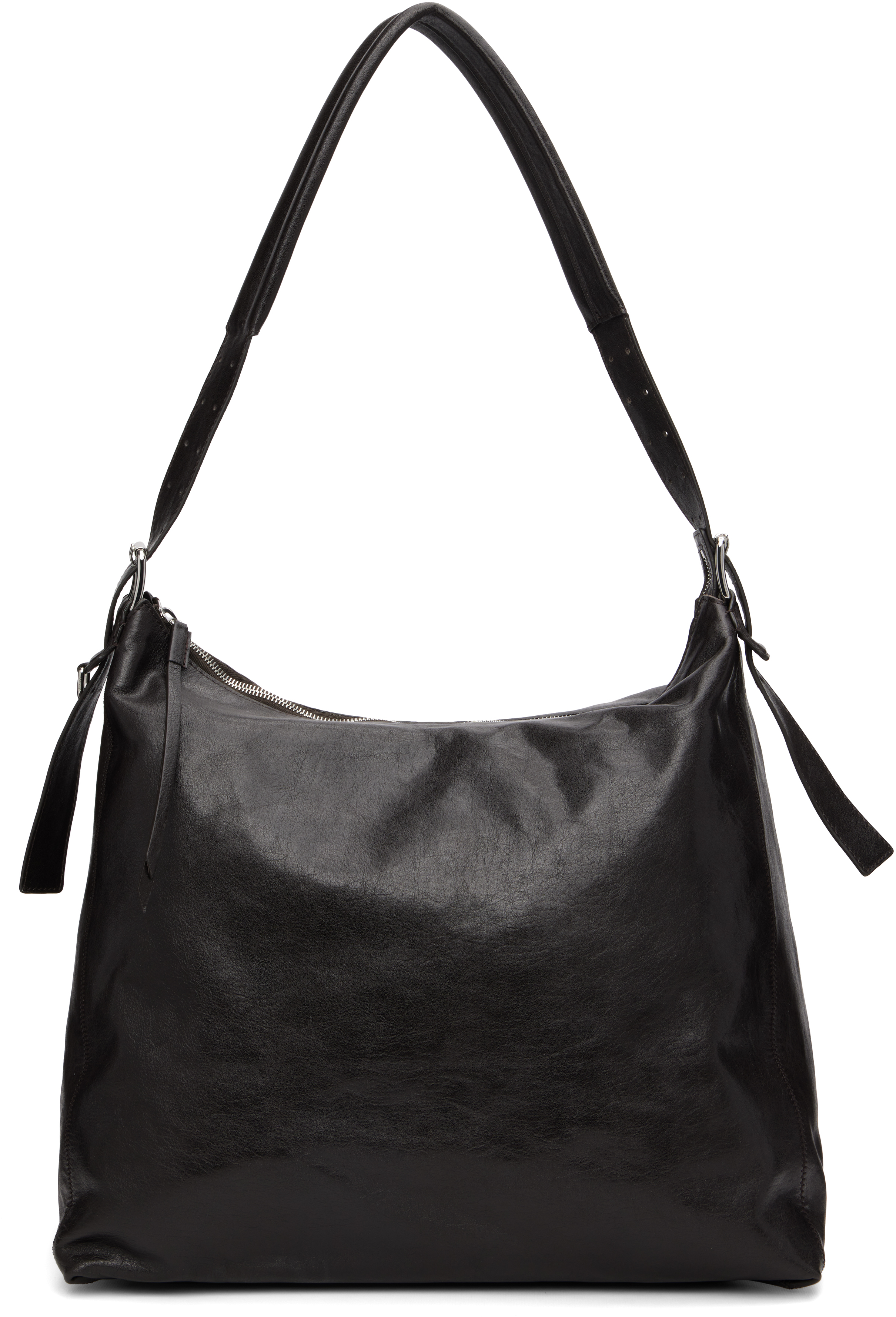 Lemaire Brown Belted Bag In Brown