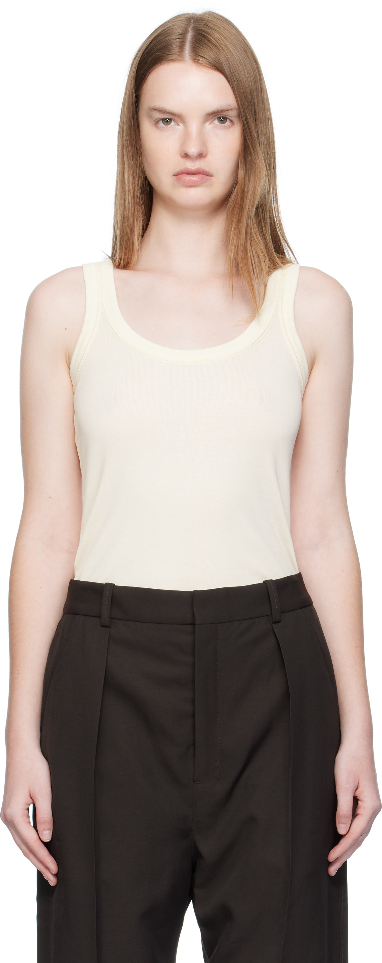 ThoughtWeFriends タンクトップ ブラック ThoughtWeFriends タンクトップ ブラック トップス / タンク