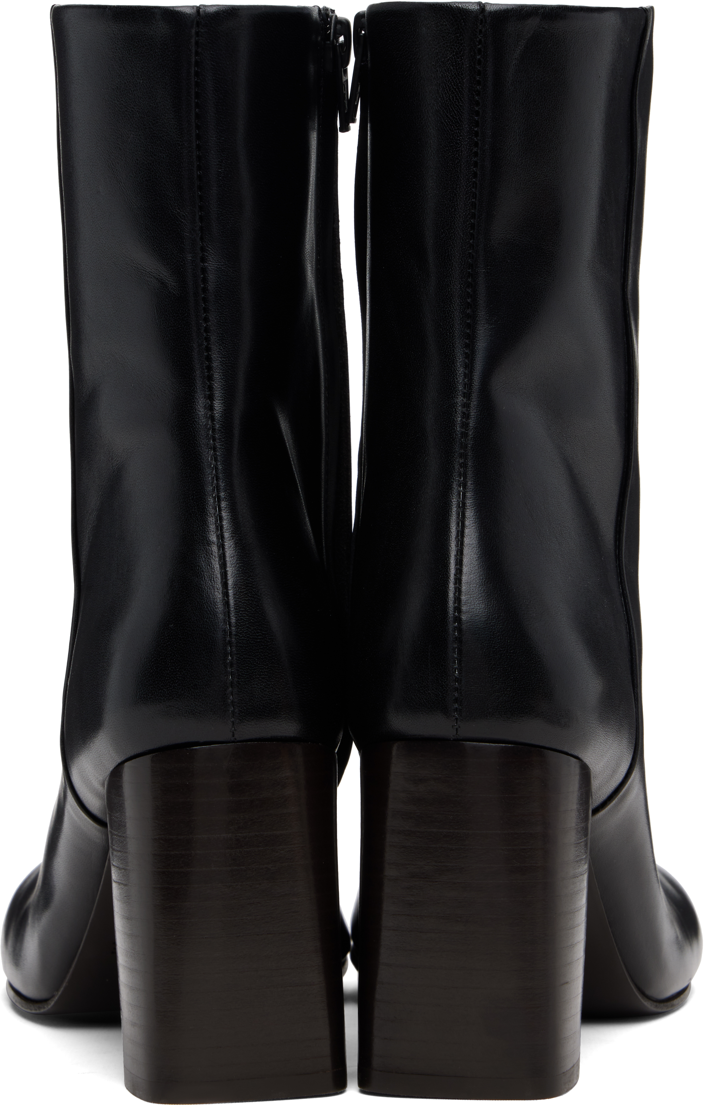 Lemaire Black Anatomic 80 Boots In Black