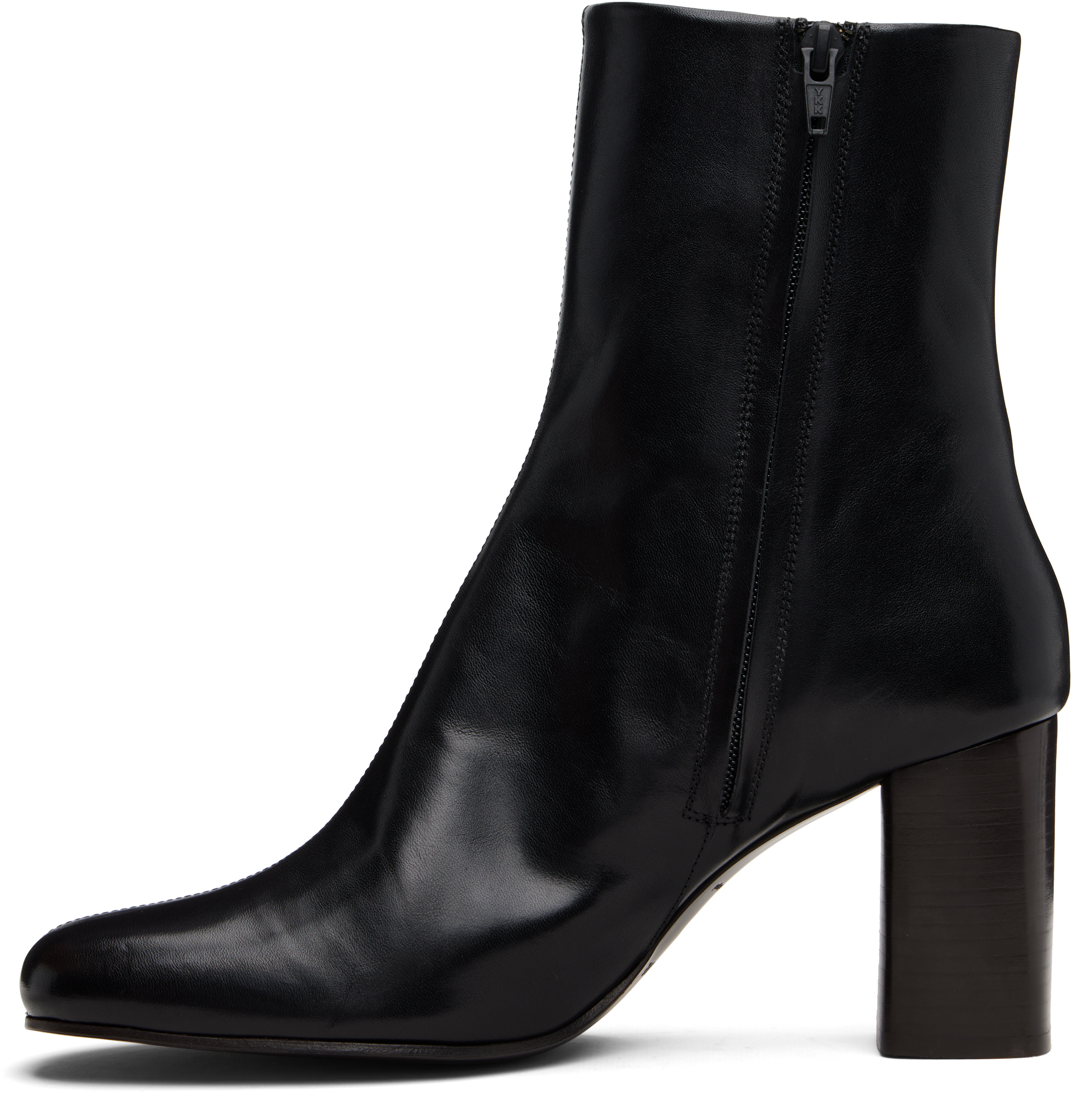 Lemaire Black Anatomic 80 Boots In Black