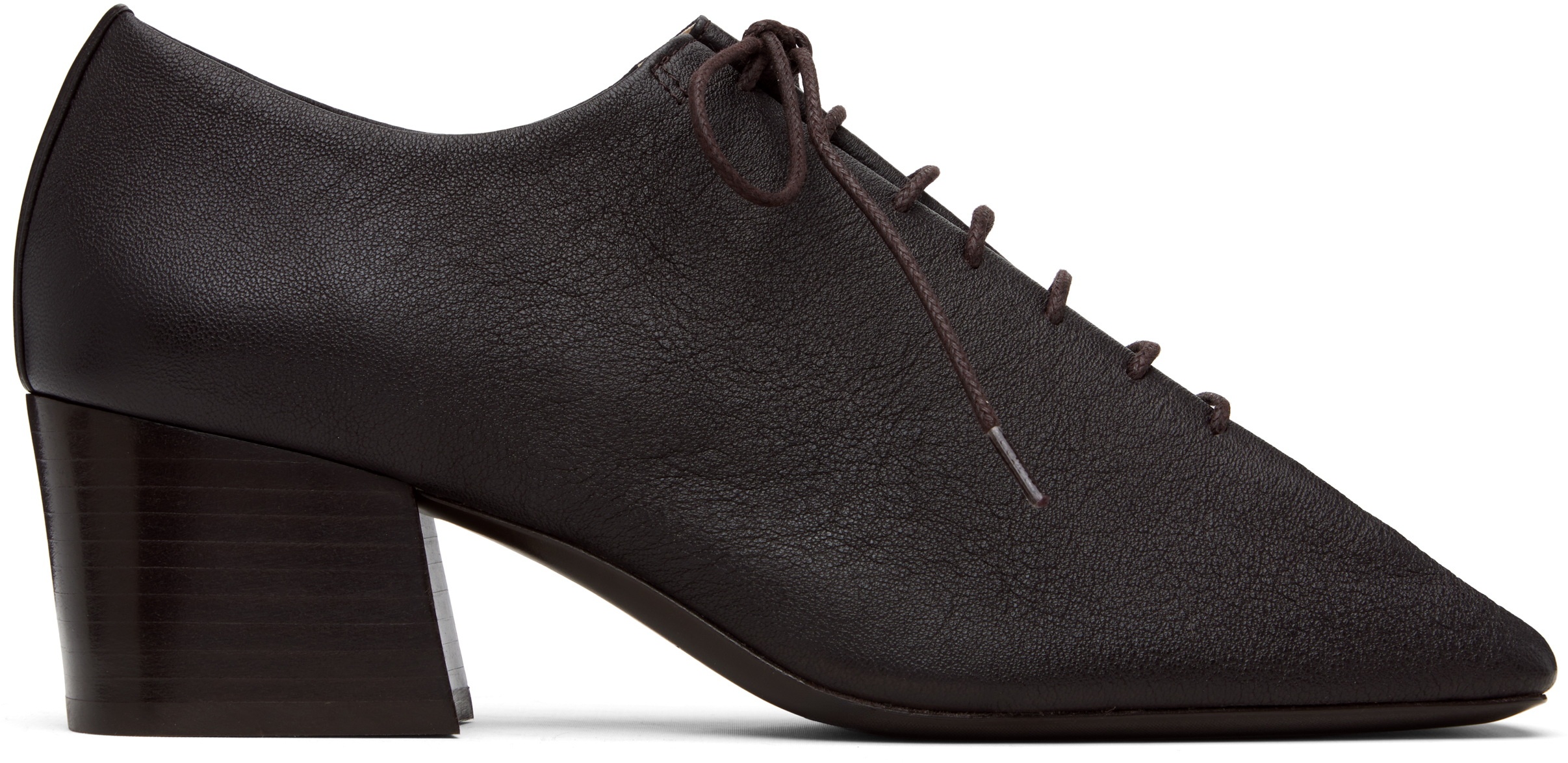 Lemaire Brown Souris Classic Heels In Brown