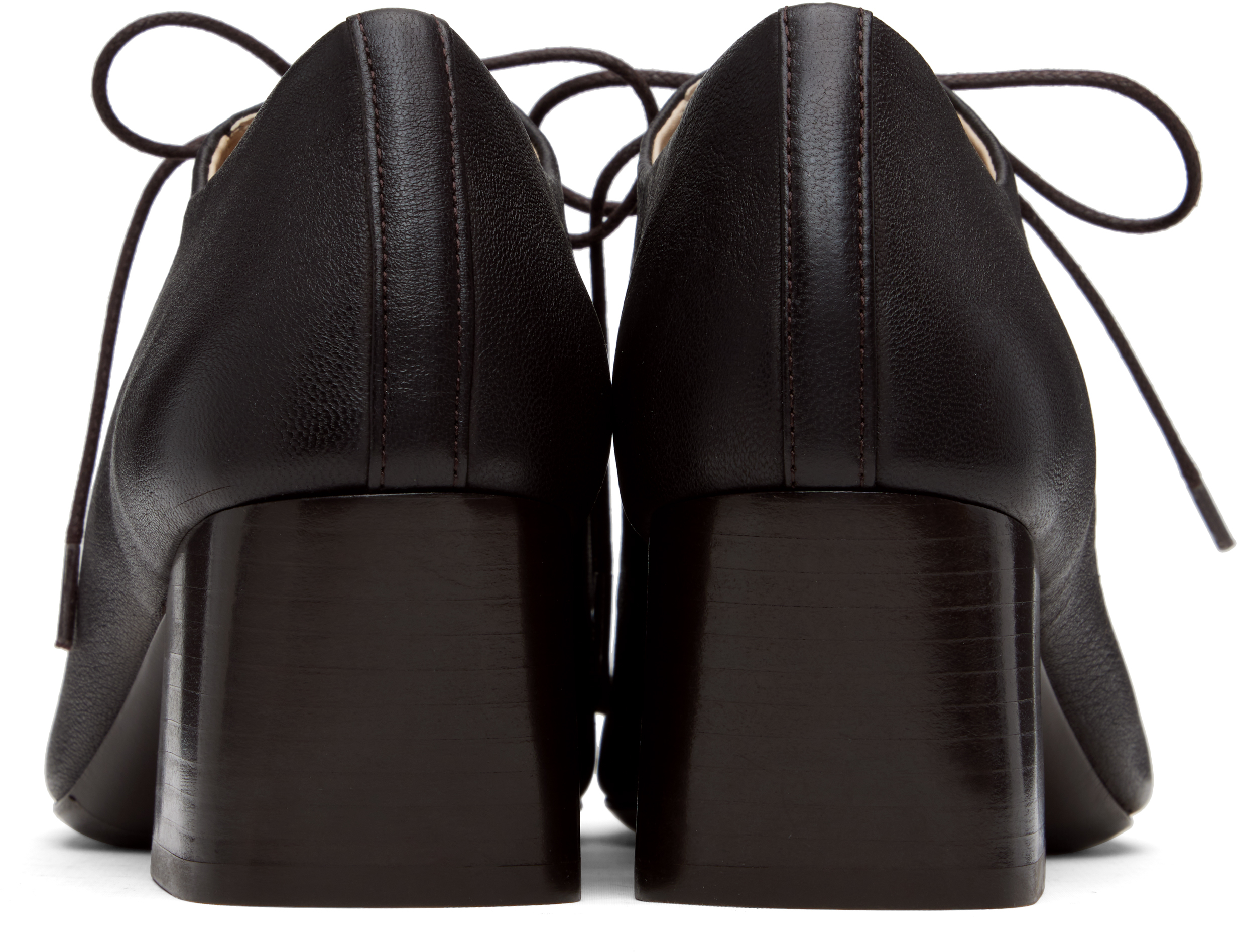 Lemaire Brown Souris Classic Heels In Brown